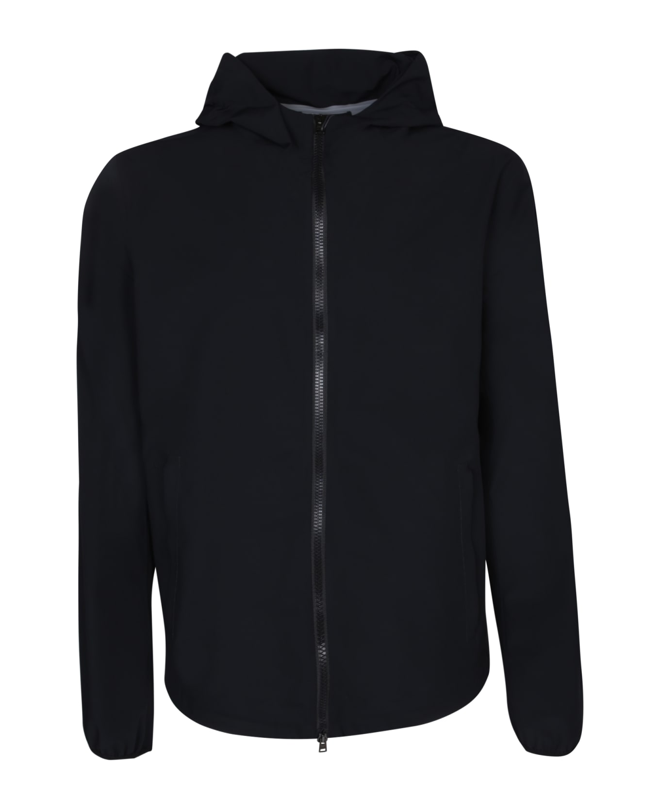 Herno Zip-up Hooded Jacket - Black ジャケット
