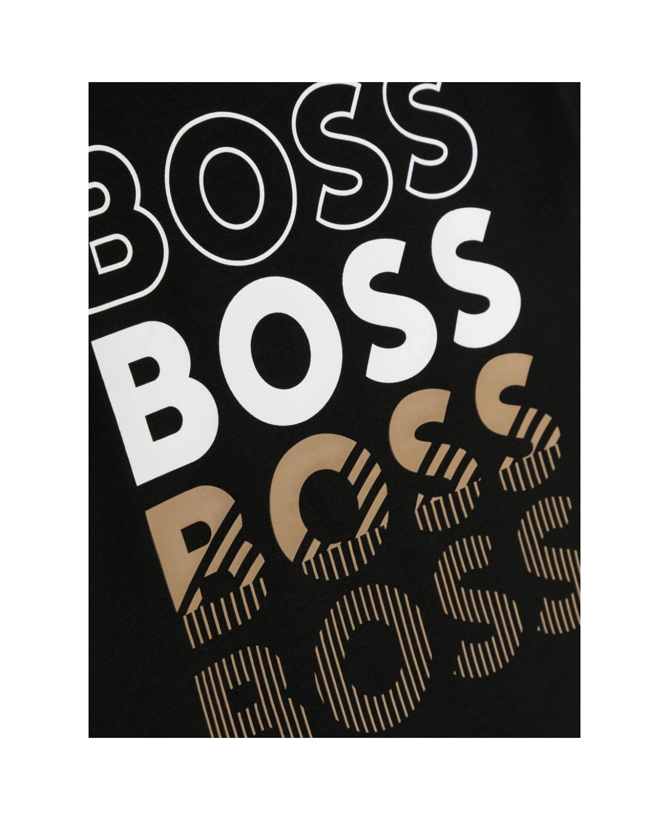 Hugo Boss T-shirt Con Logo - Nero