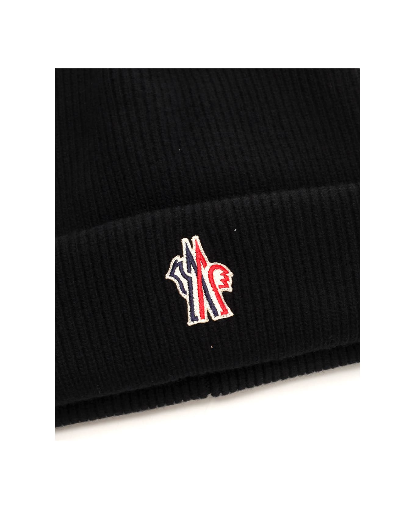 Moncler Grenoble Wool Hat - BLACK