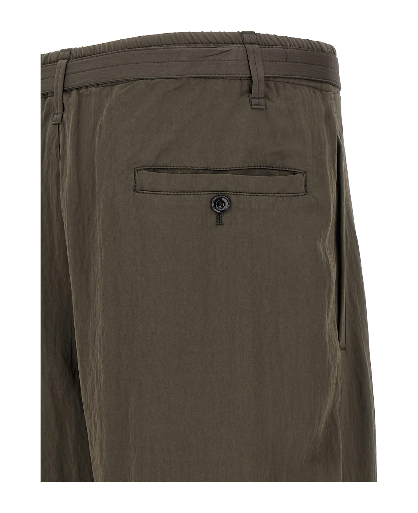 Lemaire Belted Pants - Brown