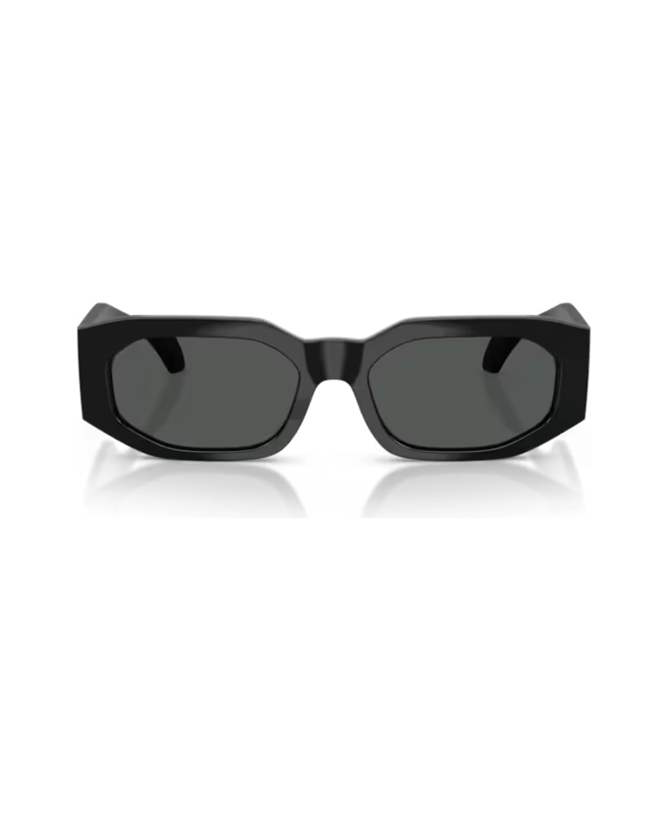 Versace Eyewear Versace 0ve4489u Signature 536087 Nero Sunglasses - Nero サングラス