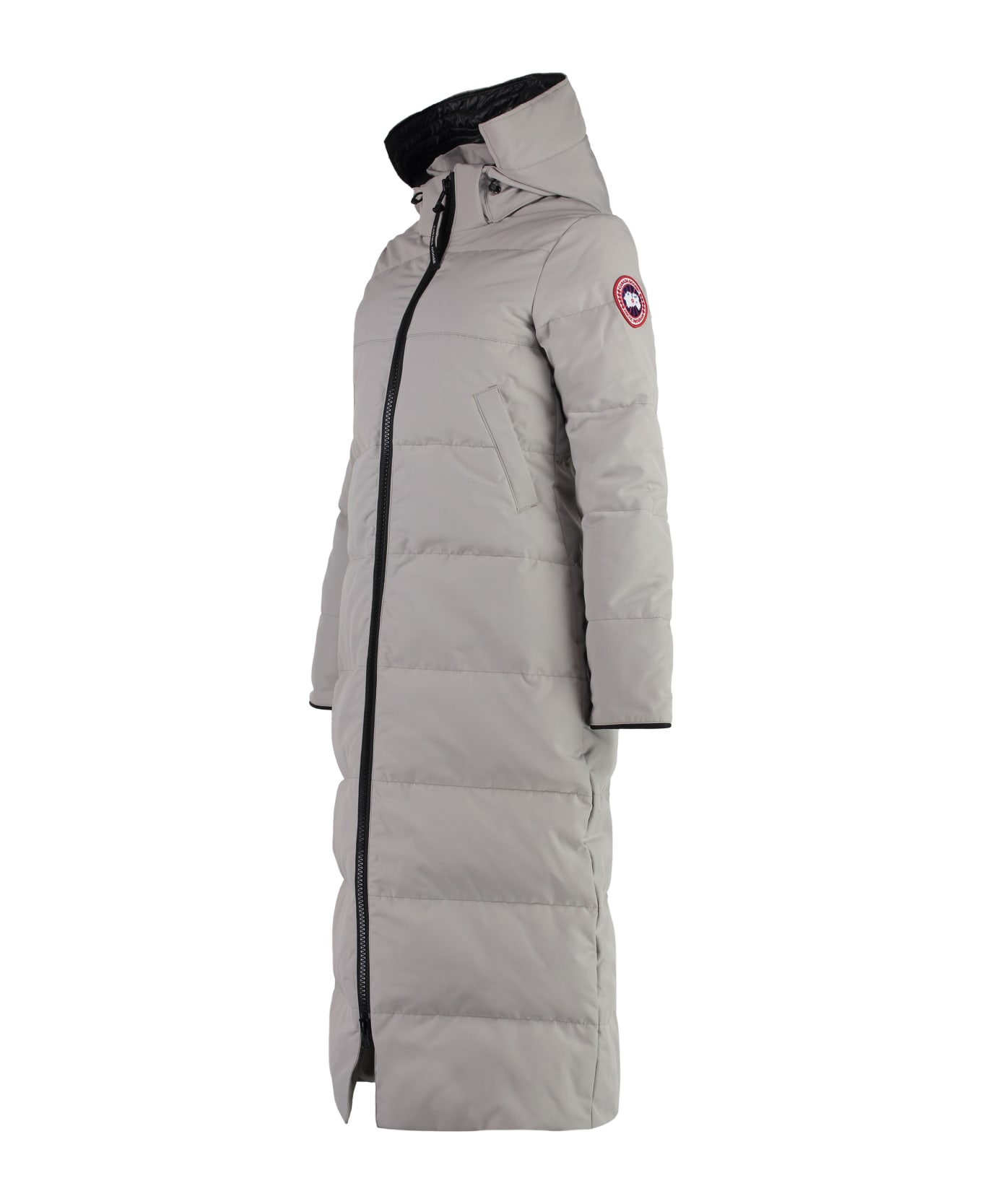 Canada Goose Mystique Long Hooded Down Jacket - grey コート