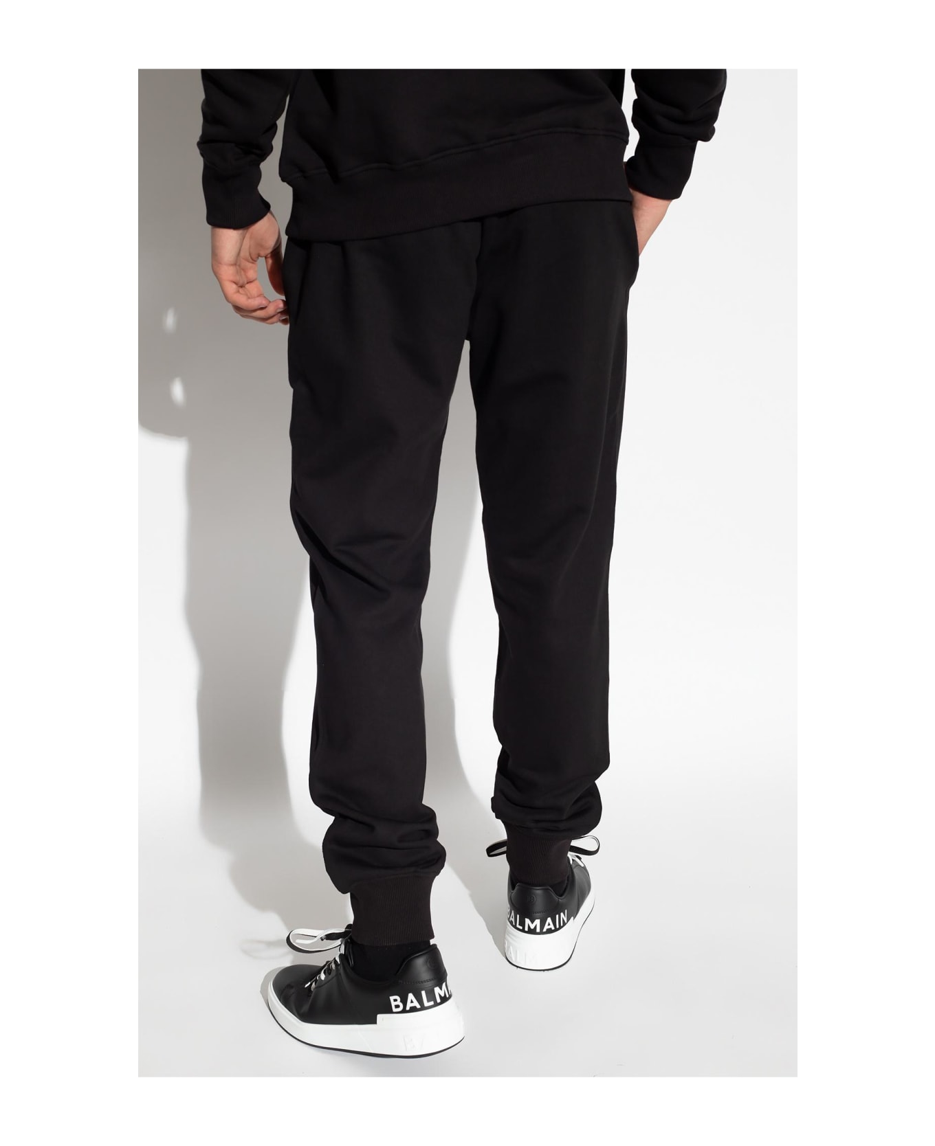 Versace Jeans Couture Jogging Trousers - Nero/argento スウェットパンツ