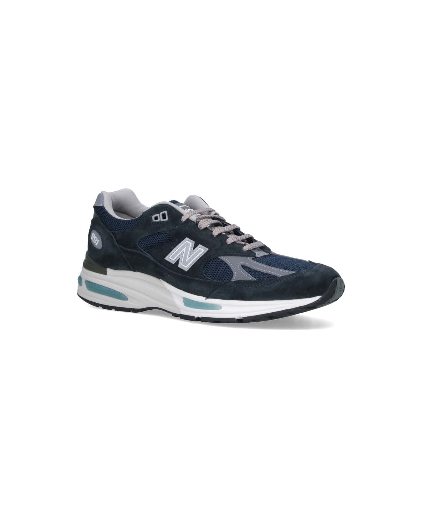 New Balance "made In Uk 991v2" Sneakers - Blue