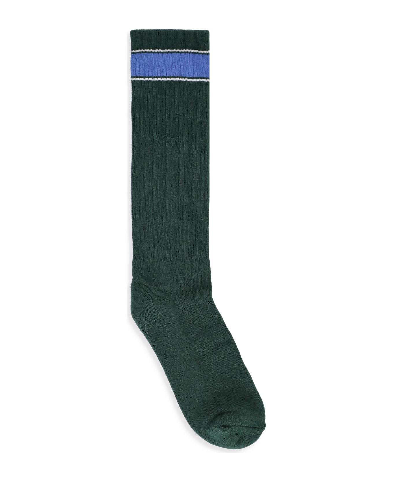 Autry Logoed Socks - green 靴下