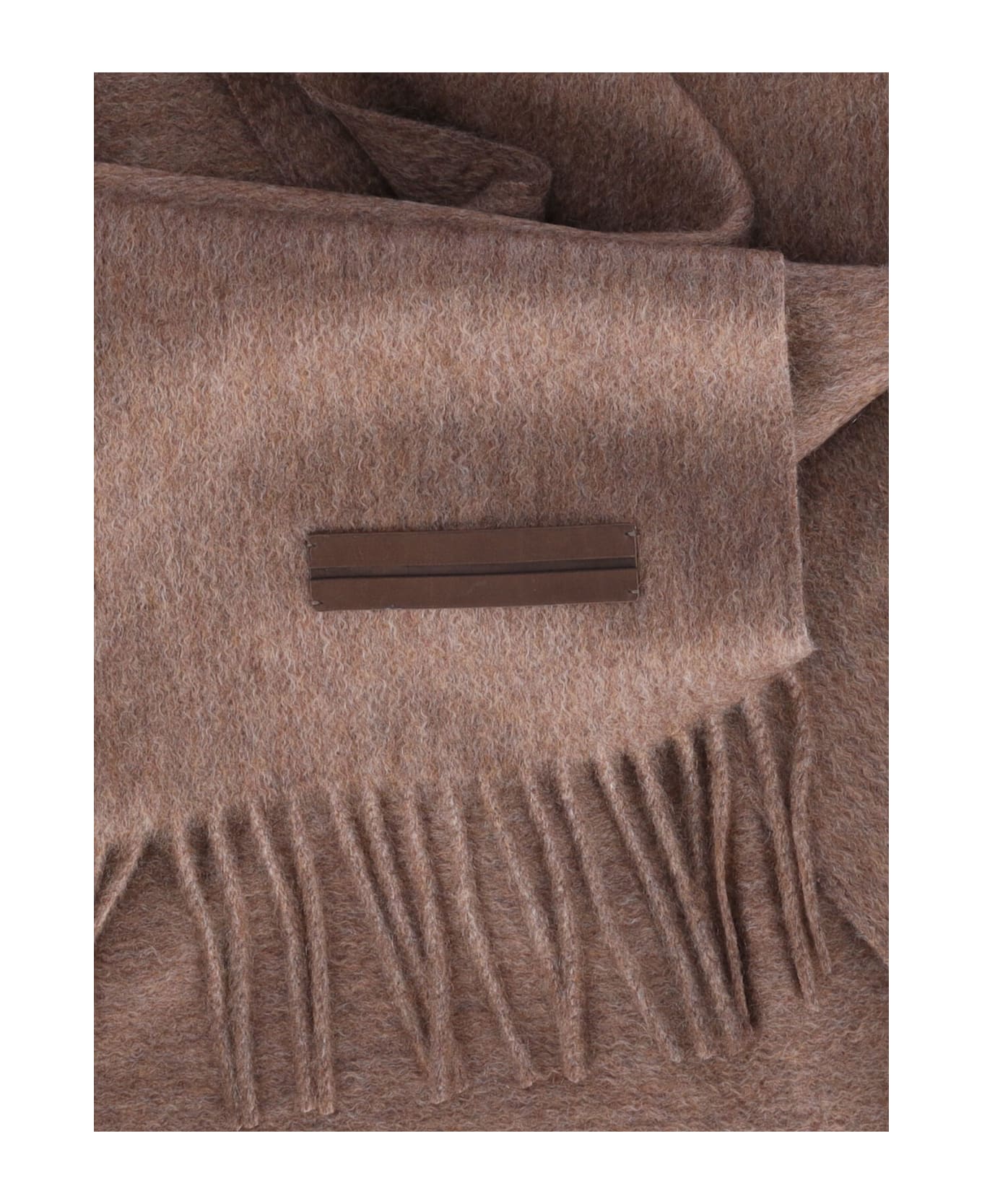 Zegna Cashmere Scarf - Brown