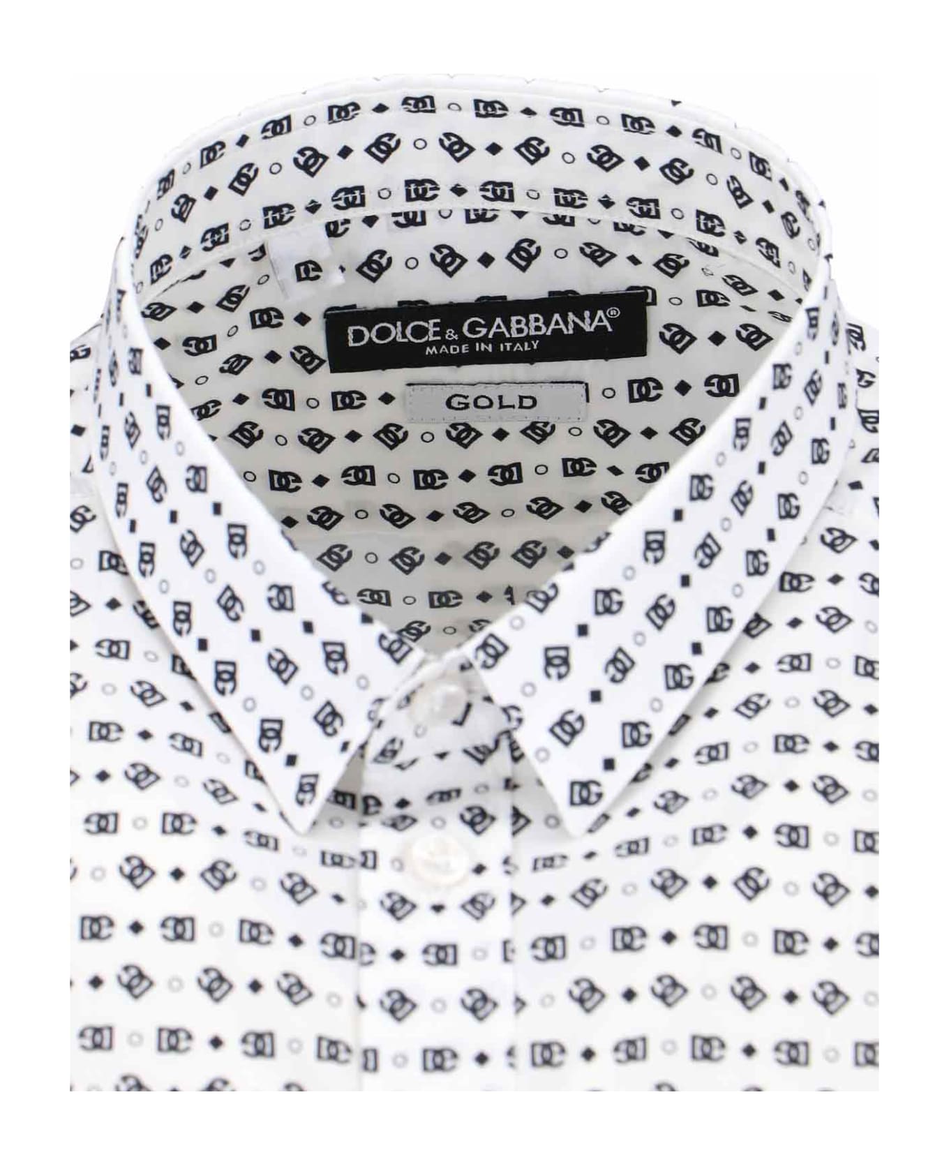 Dolce & Gabbana Logo Shirt - Bianco