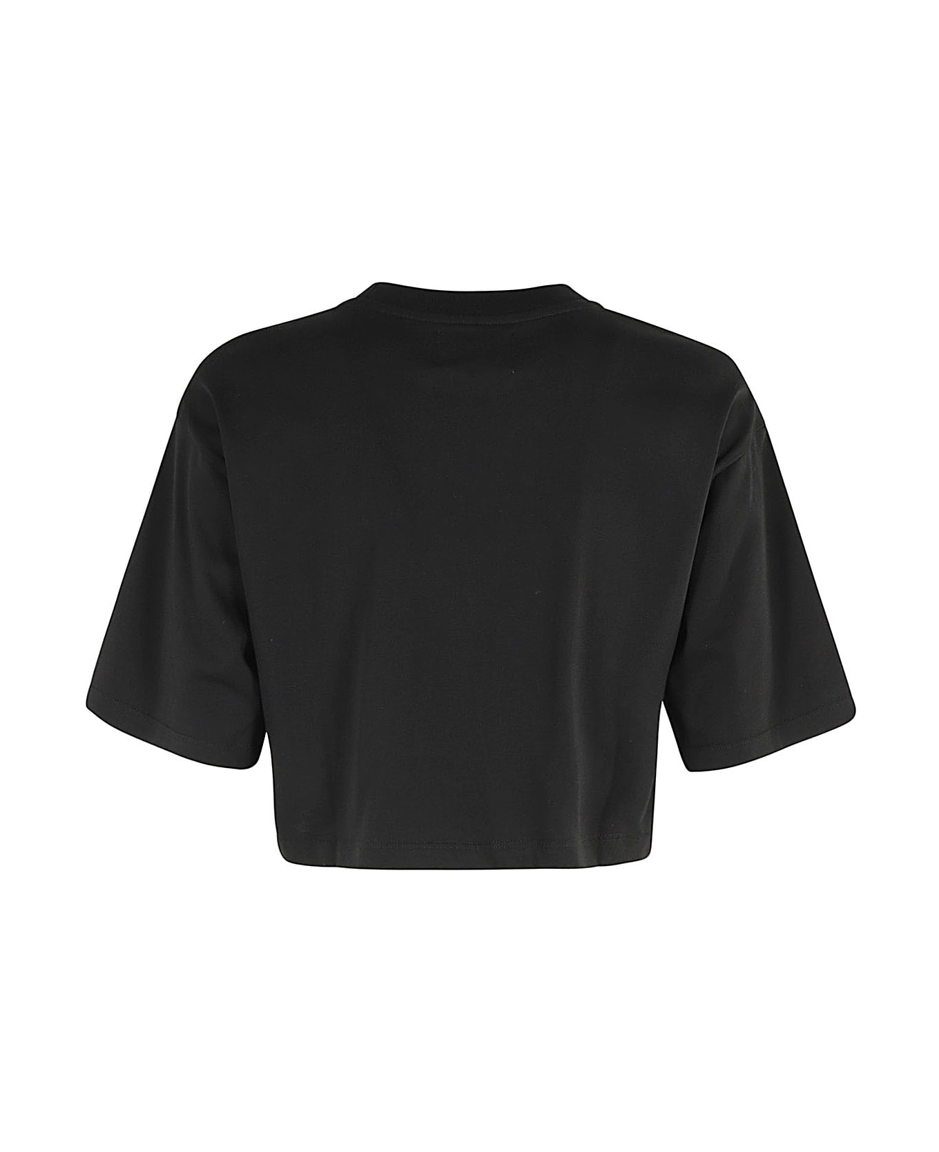 Loulou Studio Cropped Tshirt - Black Tシャツ