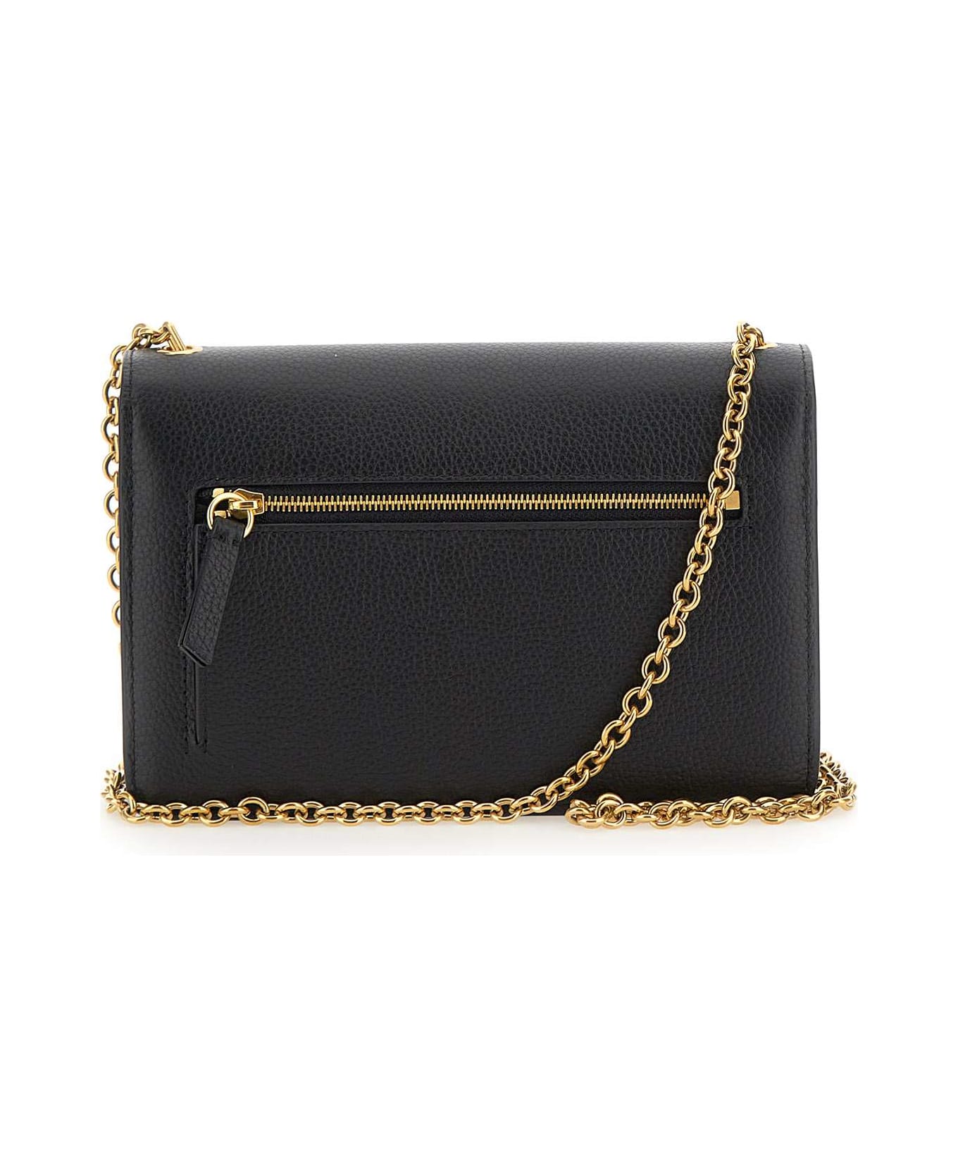Mulberry 'small Darley' Leather Bag - Black ショルダーバッグ