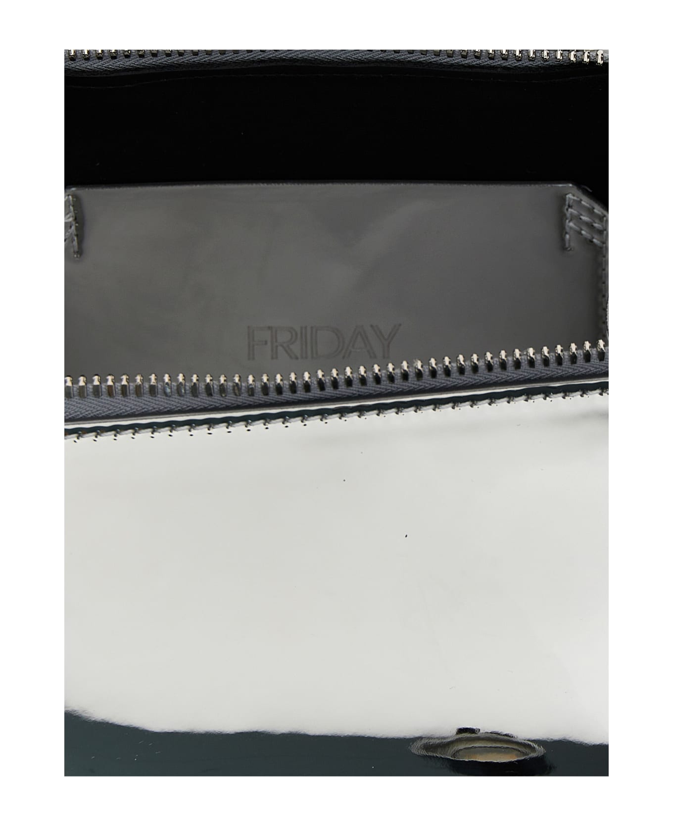 The Attico 'friday' Handbag - Silver トートバッグ