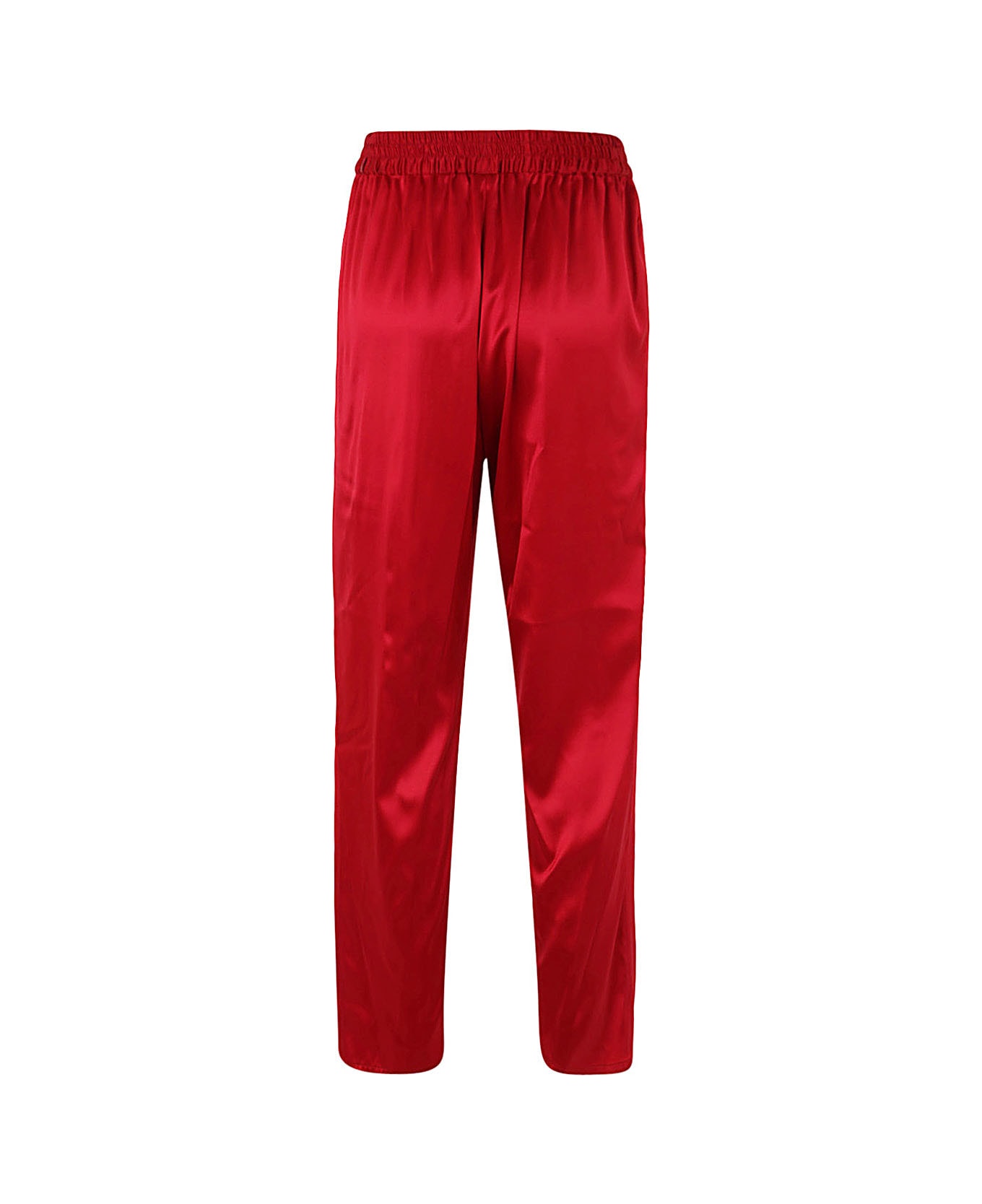Gianluca Capannolo Mila Slim Trouser With Elastic - Pink ボトムス