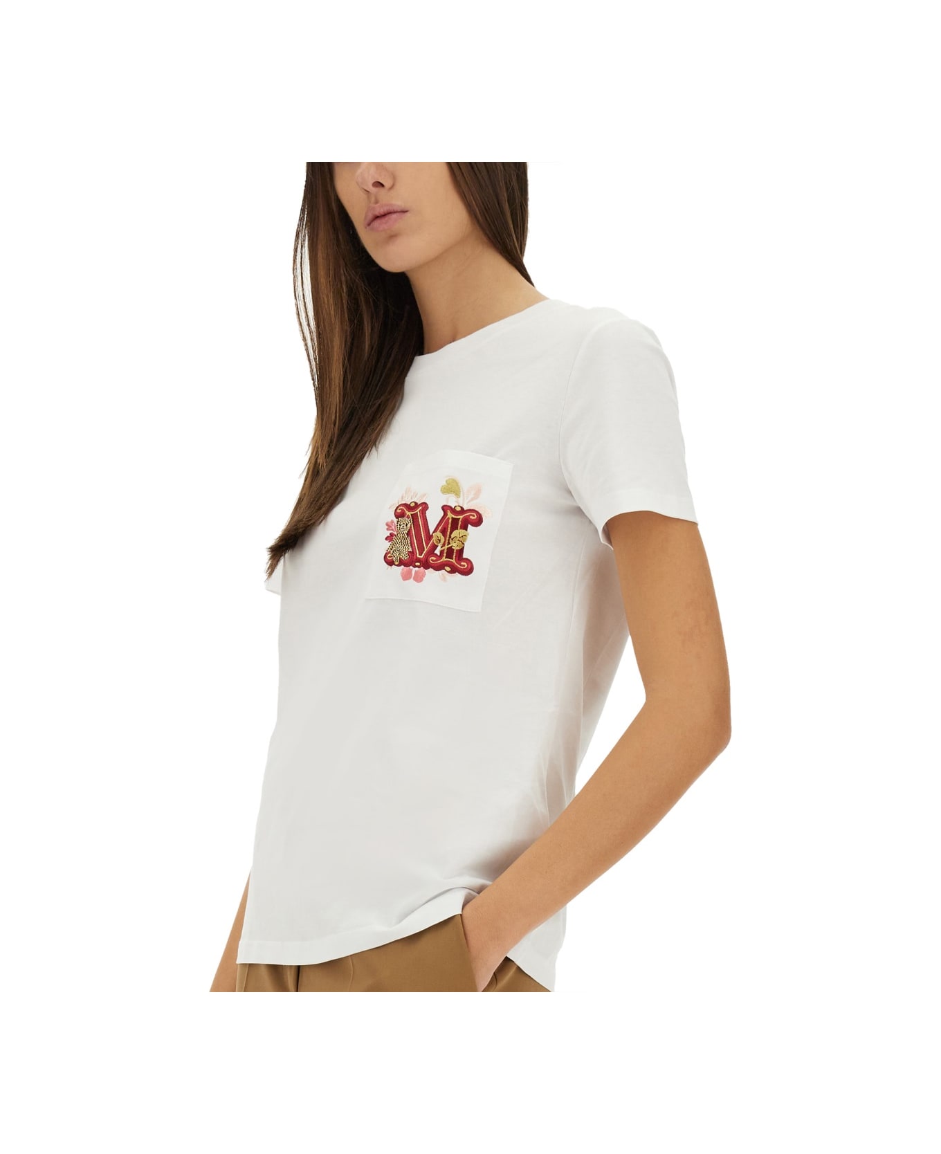 Max Mara Nunzio T-shirt - WHITE