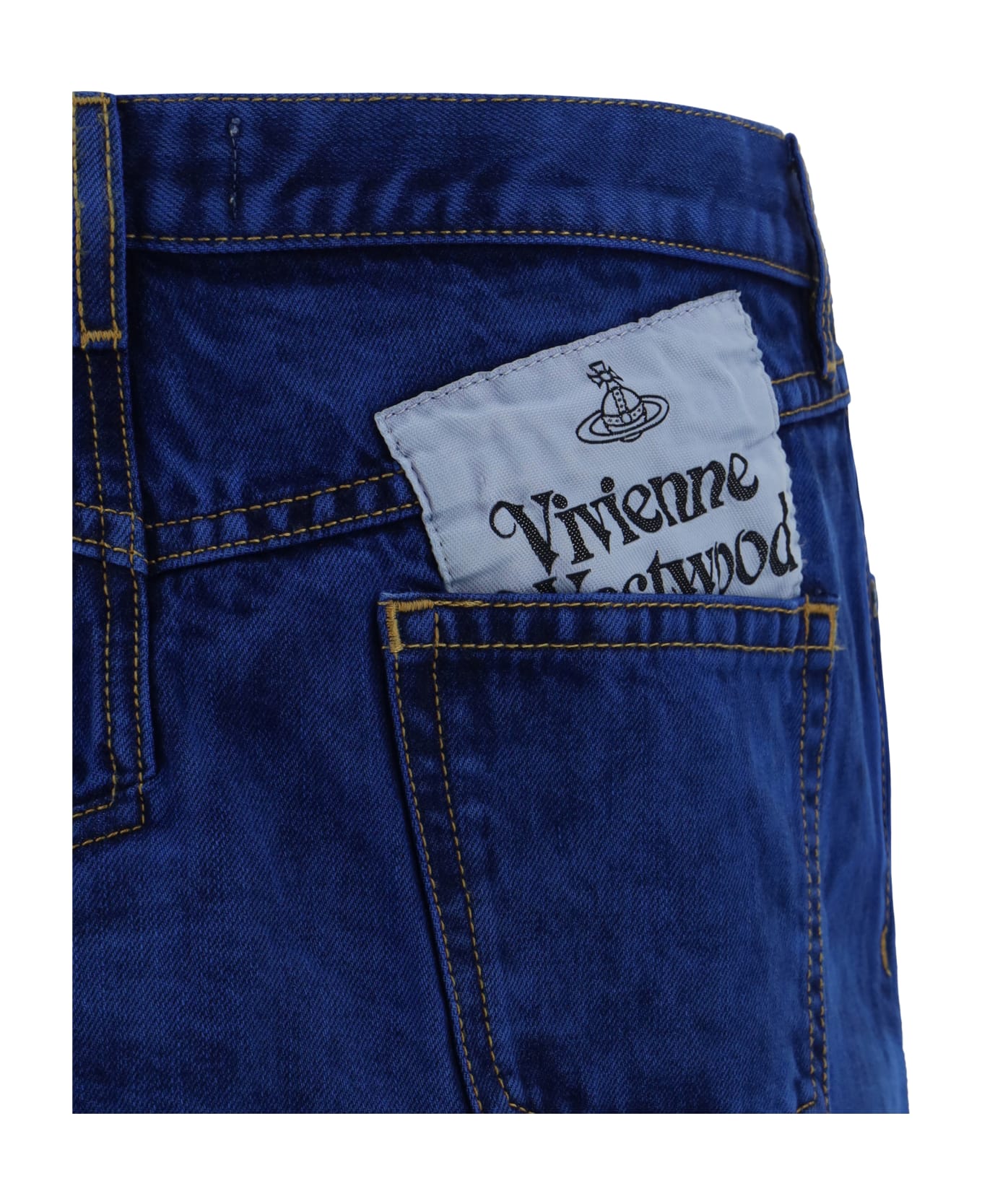 Vivienne Westwood Foam Mini Skirt - Blue
