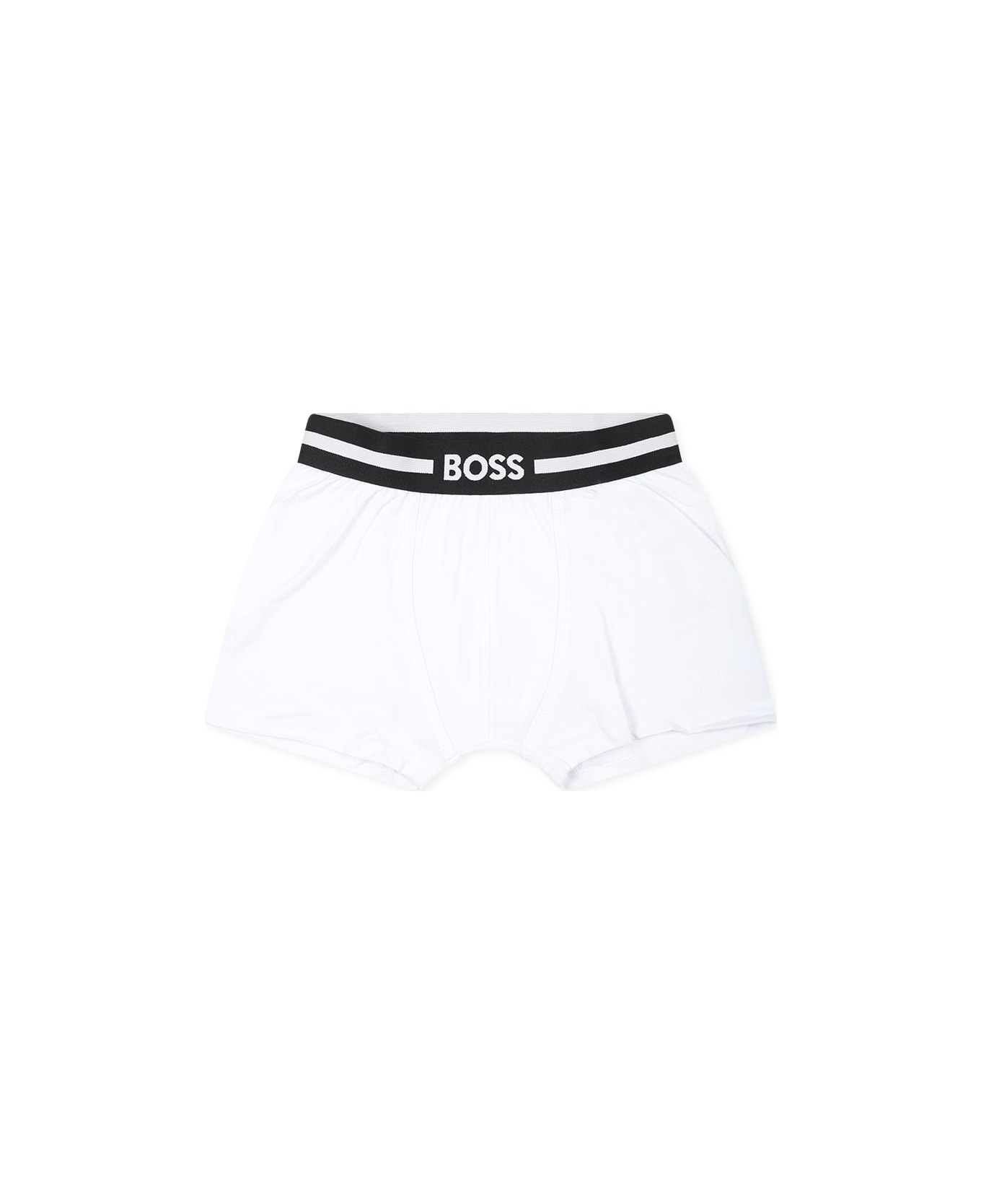 Hugo Boss Black Boxer For Boy With Logo - Black