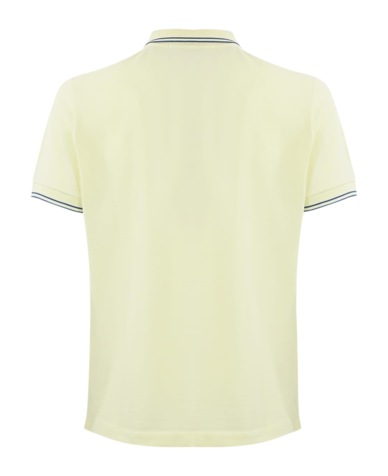 Stone Island Cotton Polo Shirt - White ポロシャツ