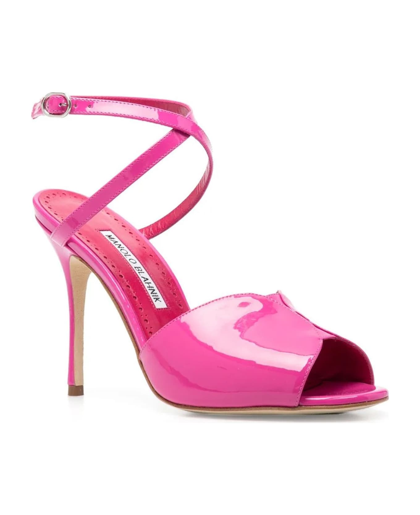 Manolo Blahnik Hourani 105 Sandals - Pink
