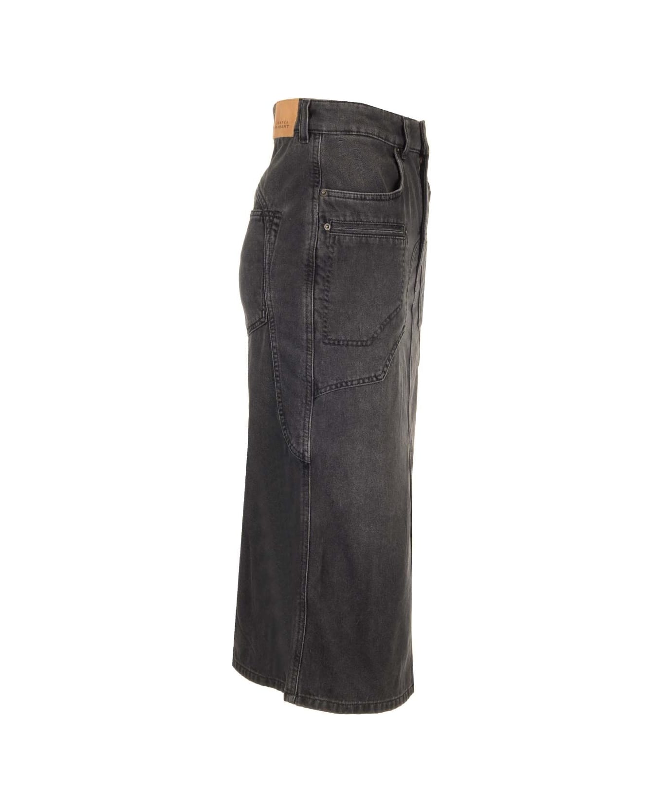 Isabel Marant Midi Skirt - Beige