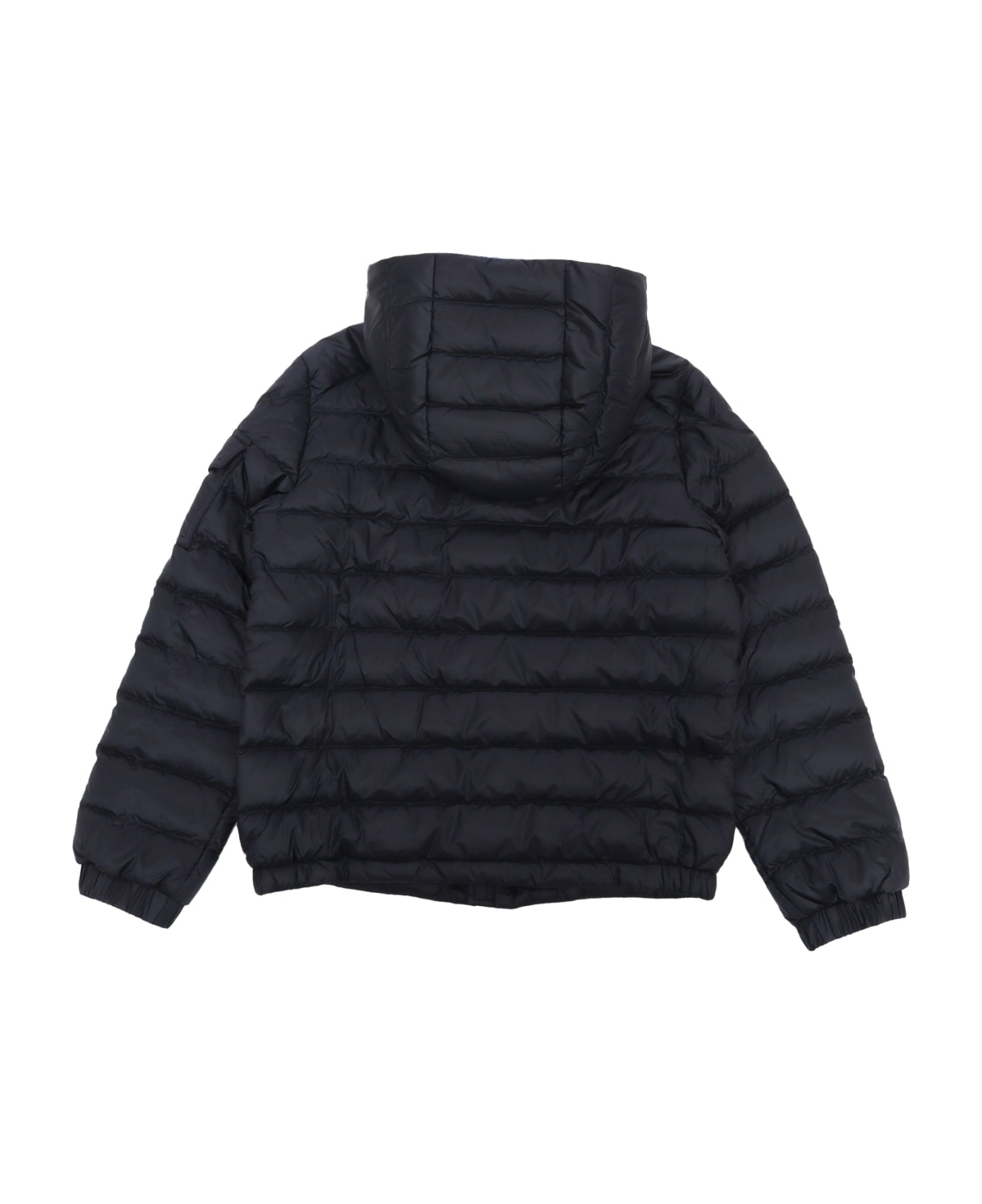 Moncler Lauros Hooded Down Jacket - BLUE