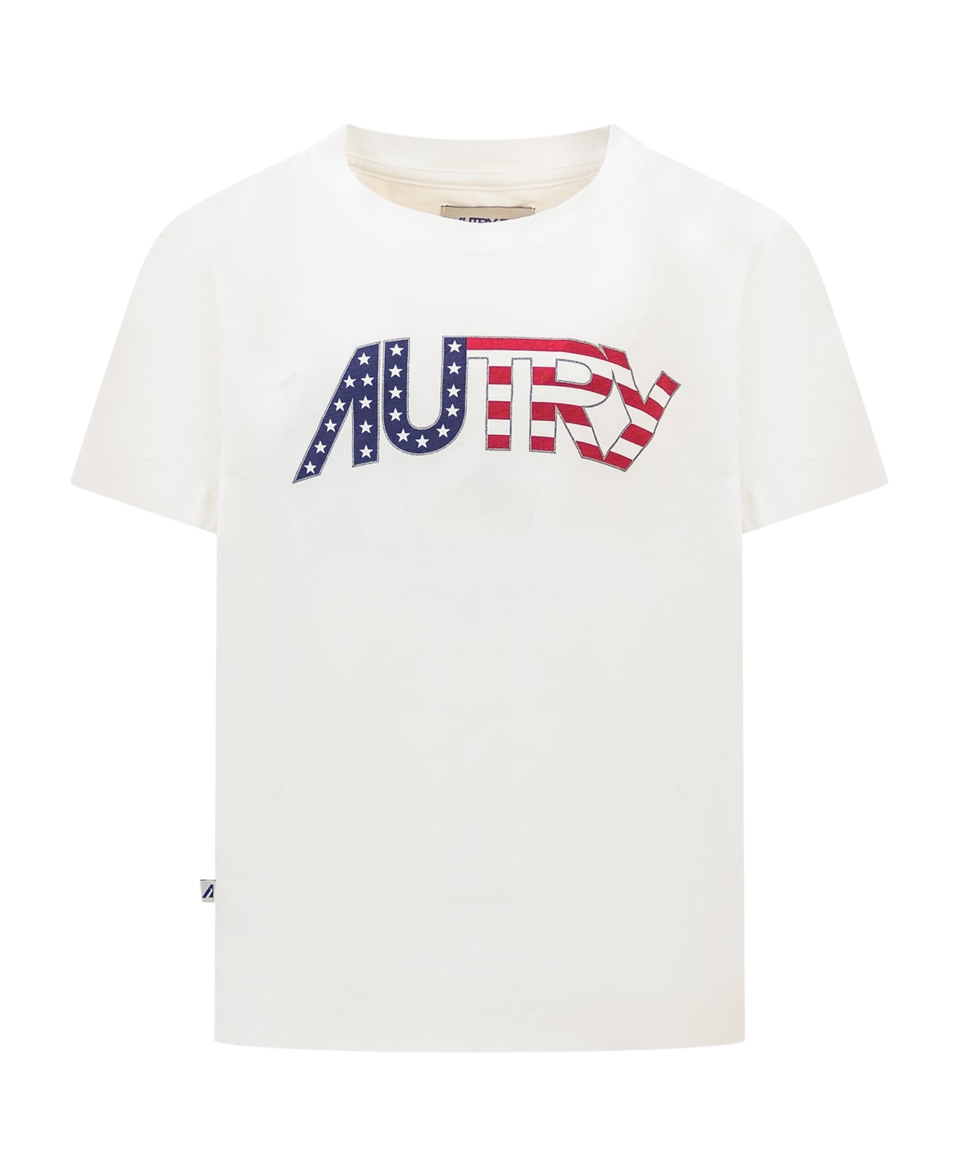 Autry T-shirt With Logo - WHITE Tシャツ＆ポロシャツ
