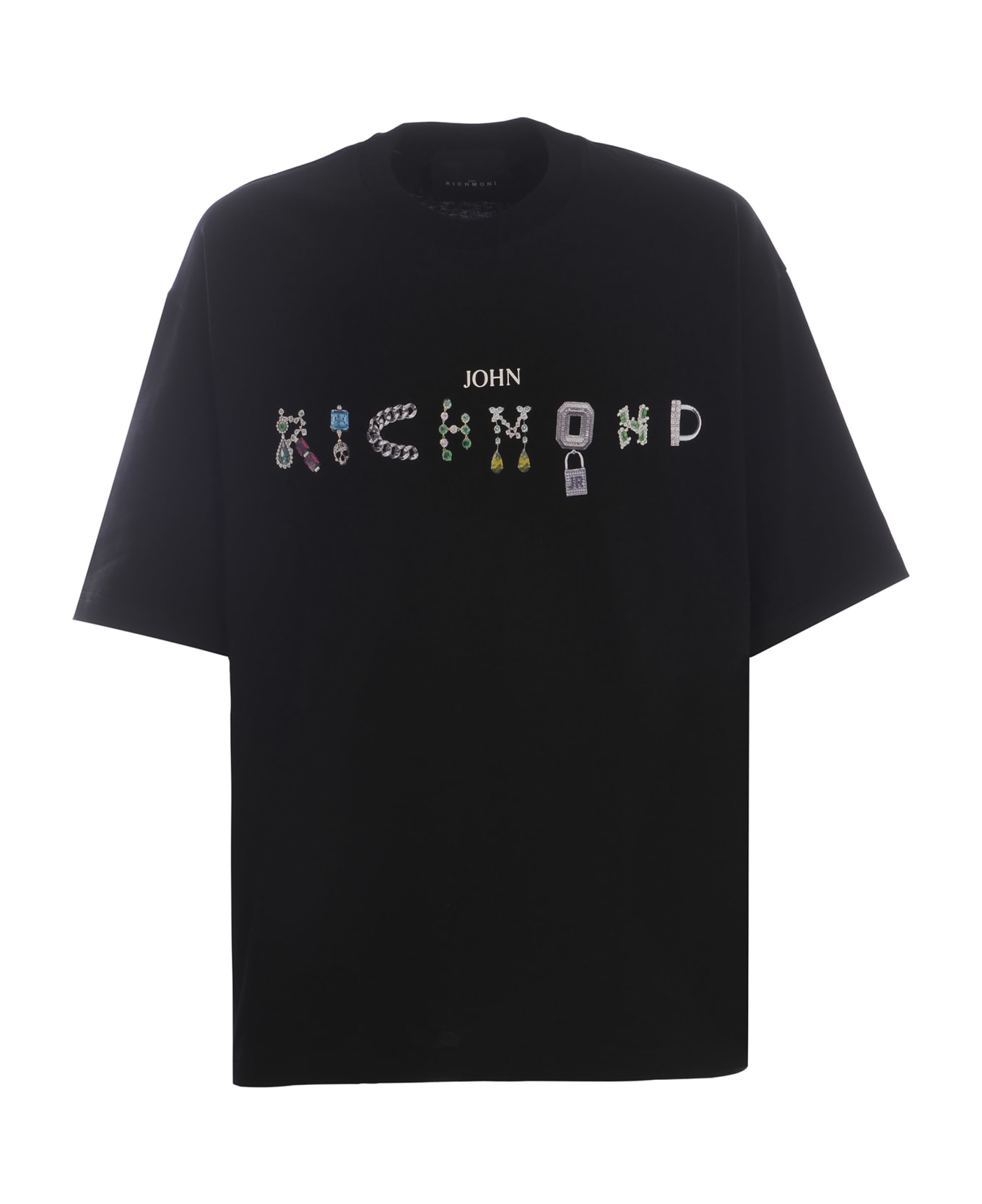 Richmond T-shirt Richmond Made Of Cotton - Nero