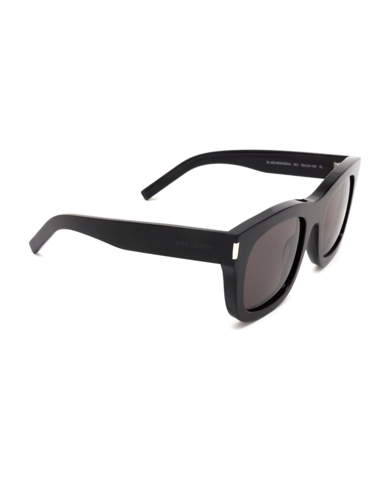 Saint Laurent Eyewear Sl 650 Black Sunglasses - Black