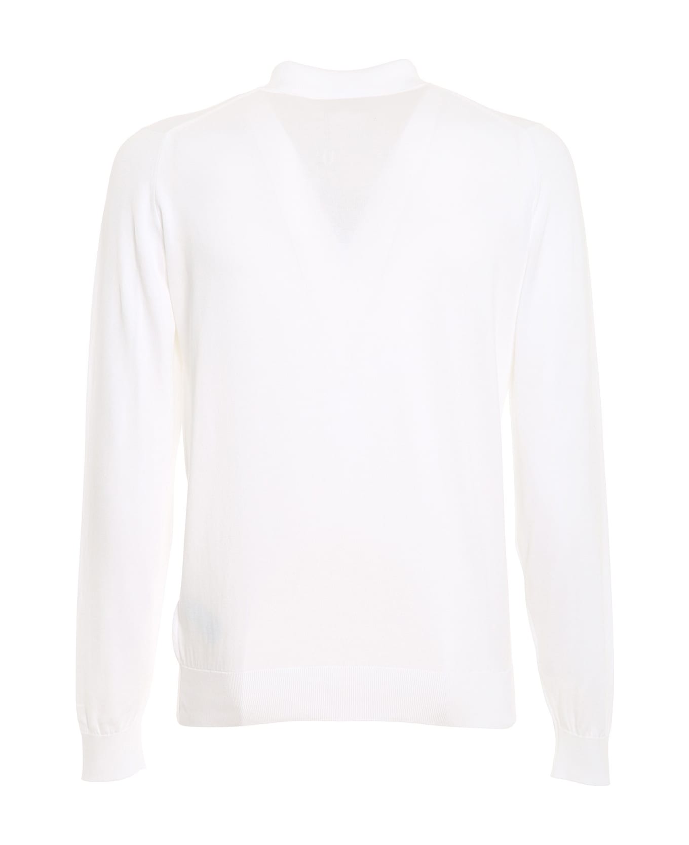 John Smedley Bradwell Shirt Ls - White