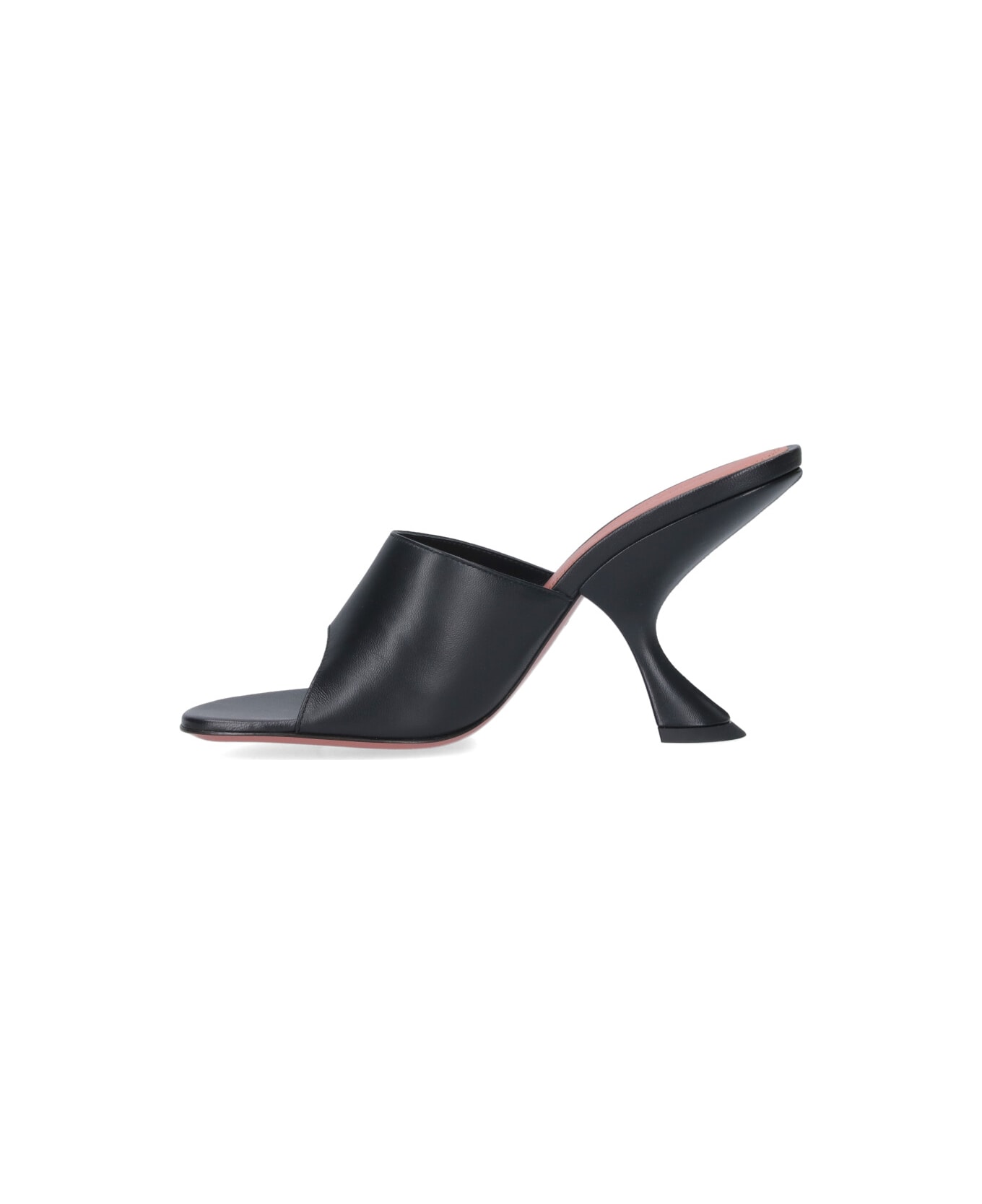 Amina Muaddi 
lupita Slipper
 Sandals - Black  