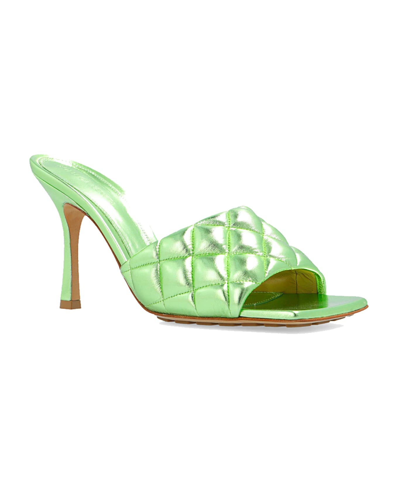 Bottega Veneta Padded Sandals - Green