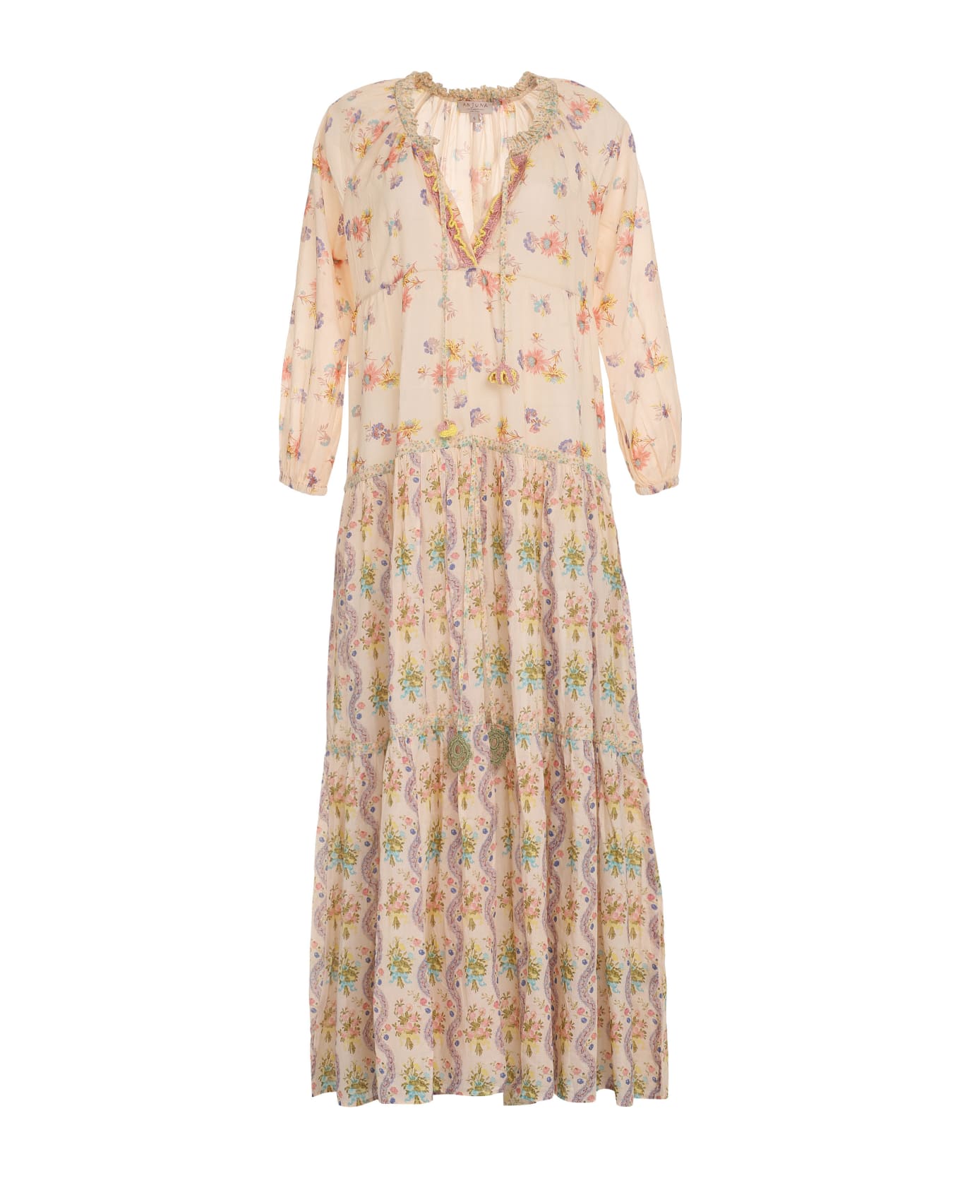 Anjuna Lorella Printed Cotton Dress - Multicolor ワンピース＆ドレス