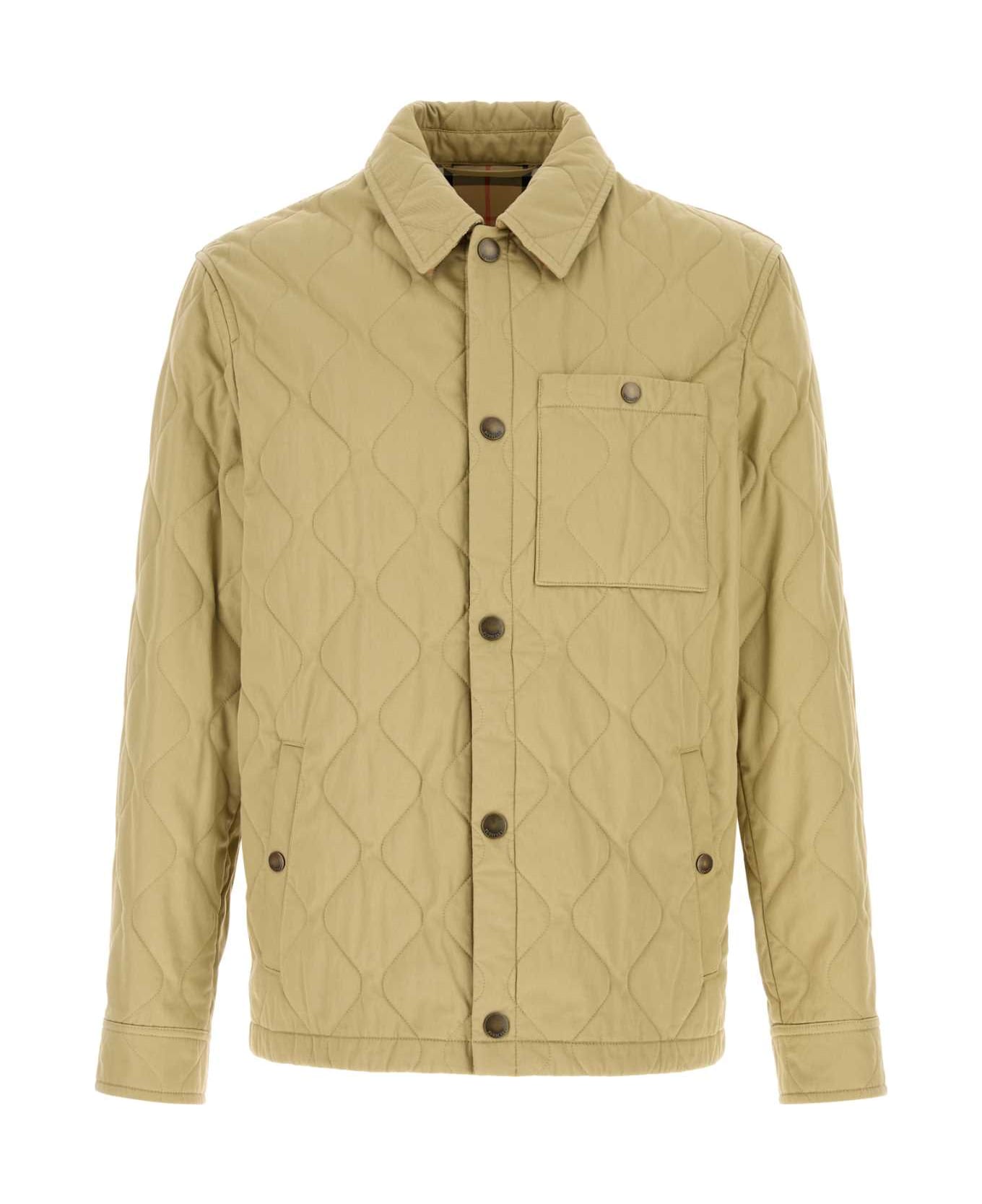 Burberry Beige Cotton Jacket - HAMPER