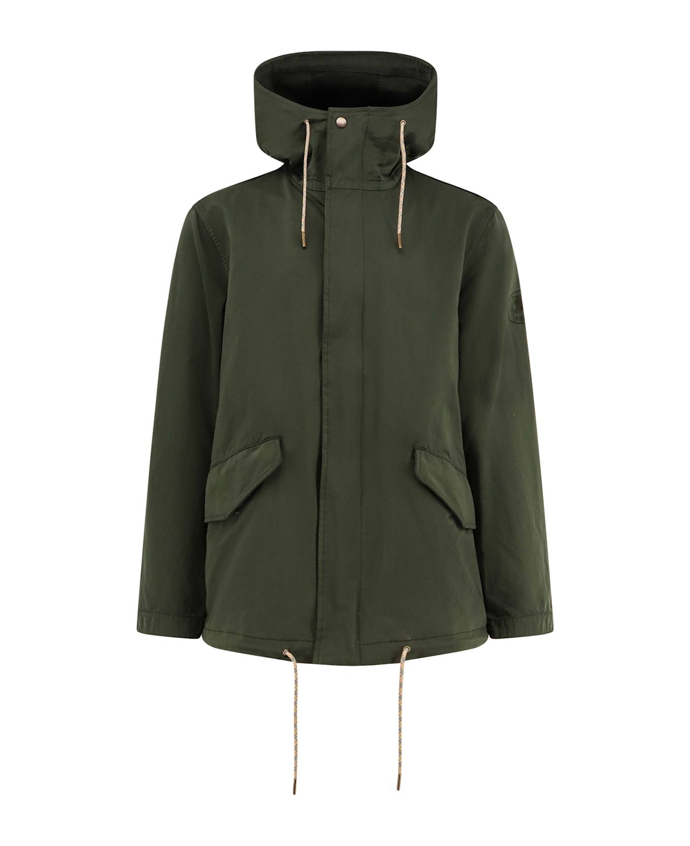 Burberry Hooded Jacket - SHALE