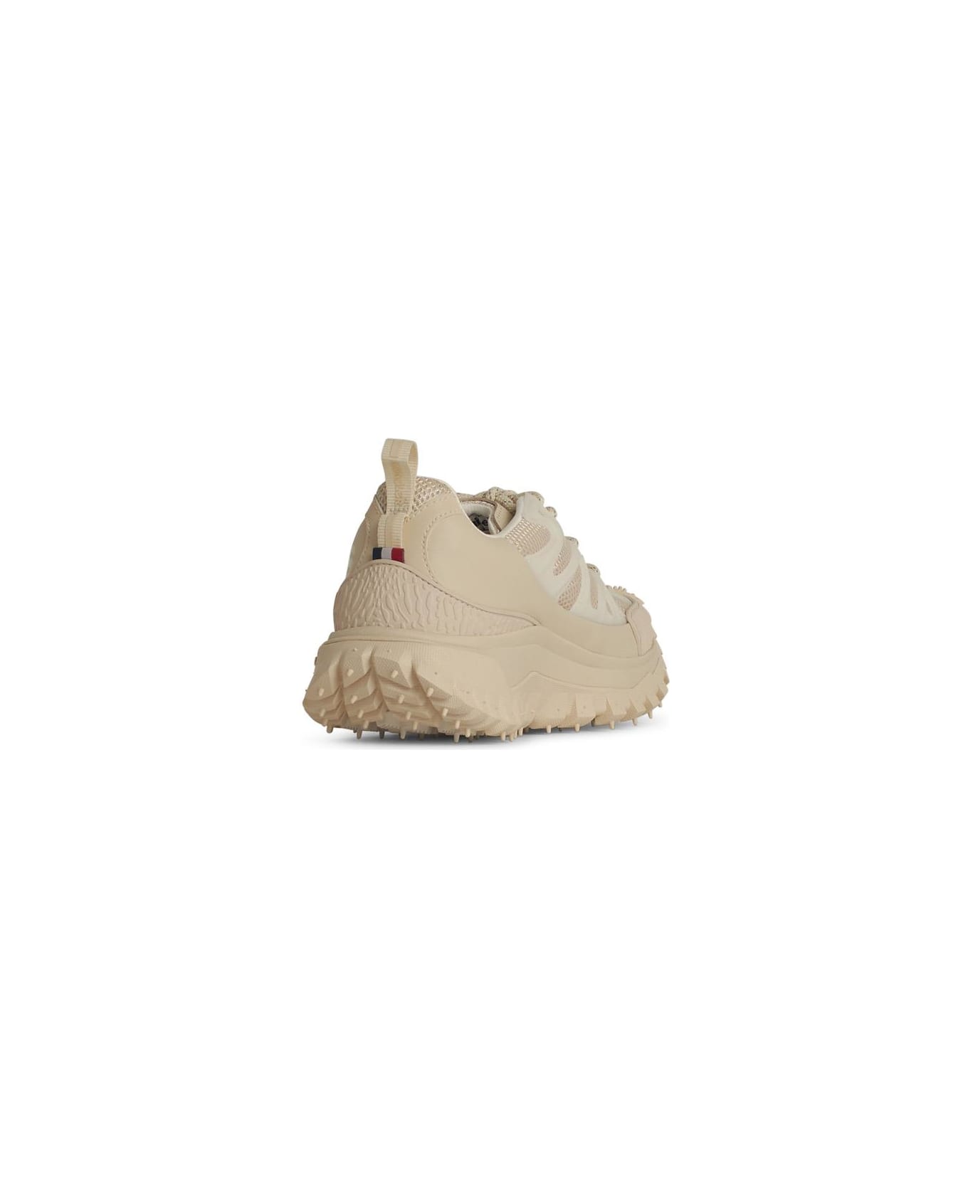 Moncler 
trailgrip
 Beige Polyamide Sneakers - Ivory