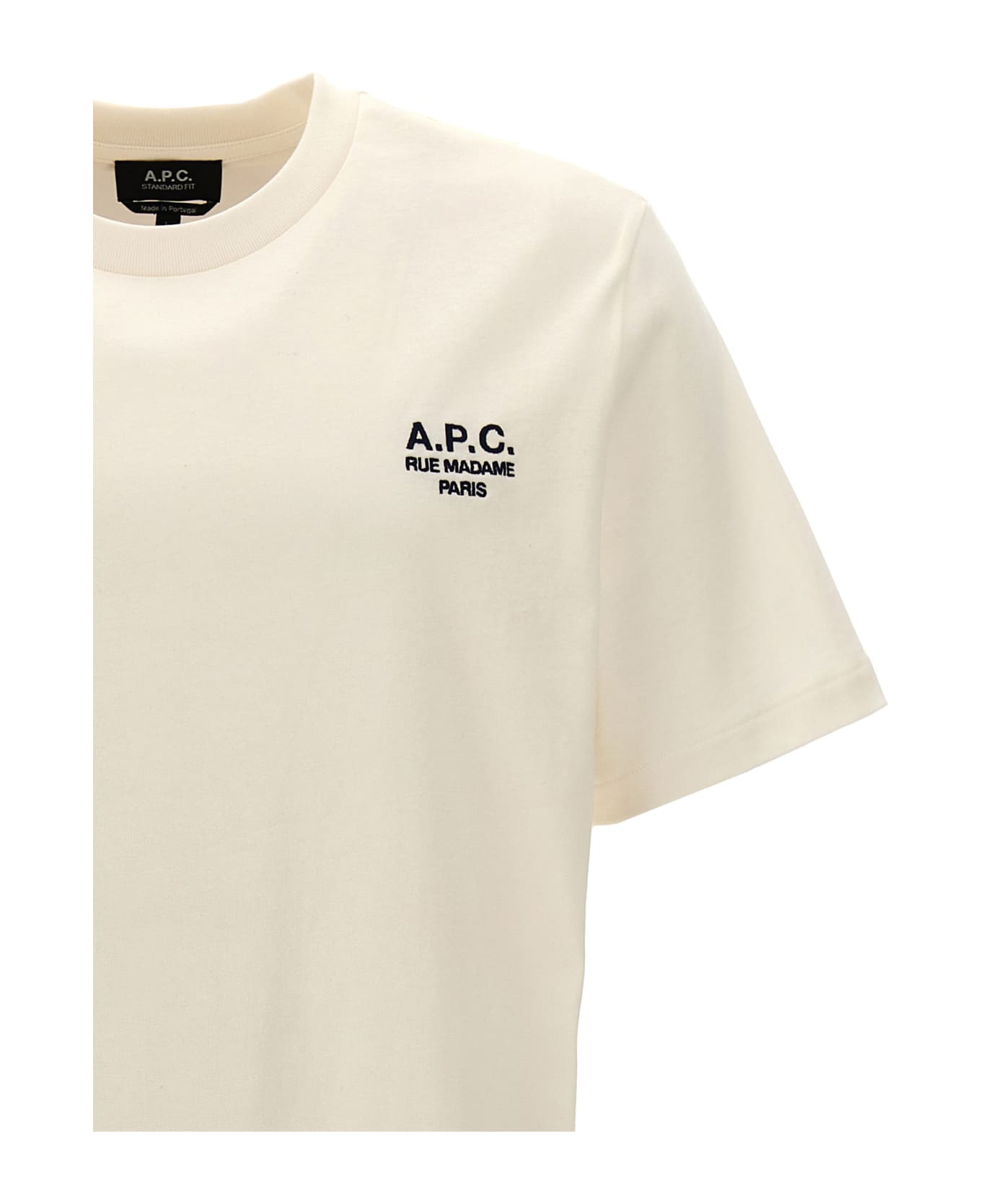 A.P.C. Standard Grand Vcp T-shirt - BLANCDARKNAVY