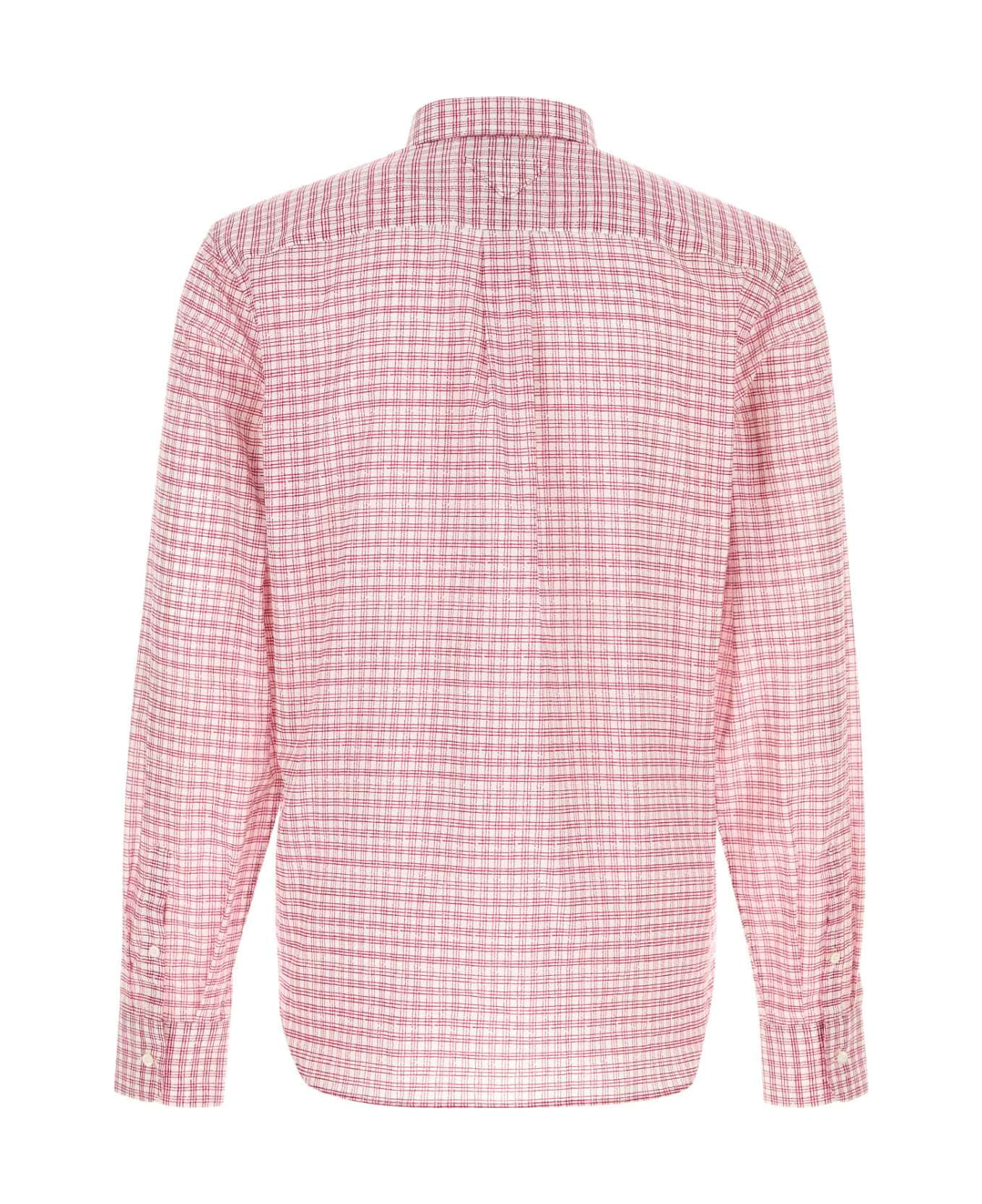 Prada Printed Cotton Shirt - ROSSO