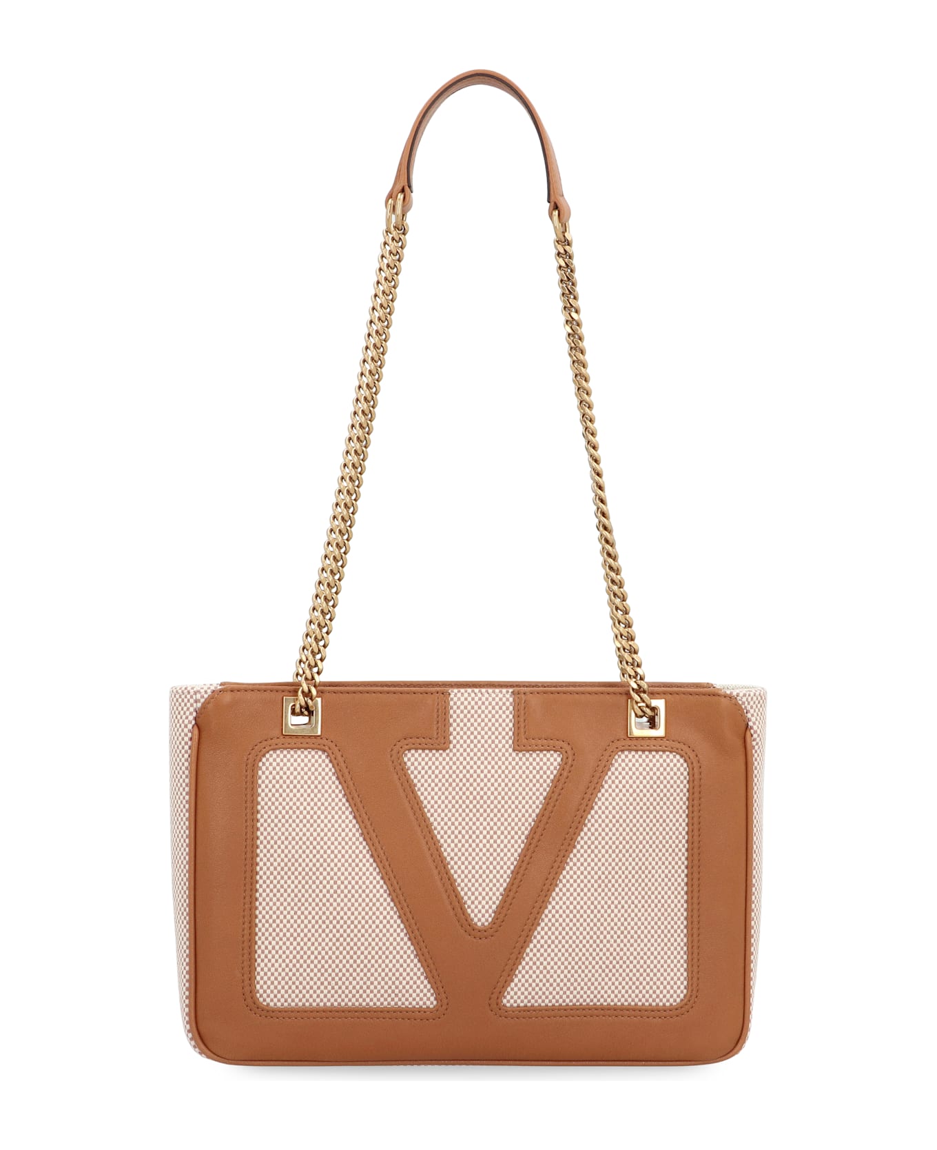Valentino Garavani Viva Superstar Piccola Tote Bag - Saddle Brown トートバッグ