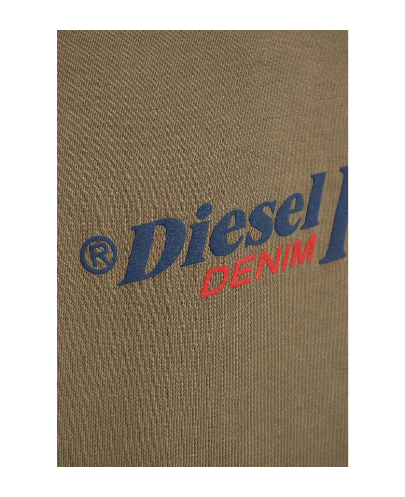 Diesel T Diegor Ind Crewneck T-shirt - Militare