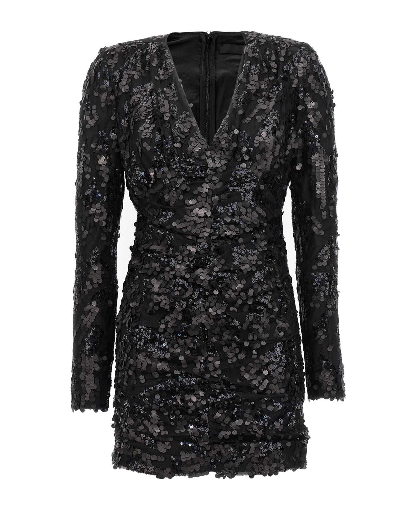 Rotate by Birger Christensen Sequin Mini Dress - Black  