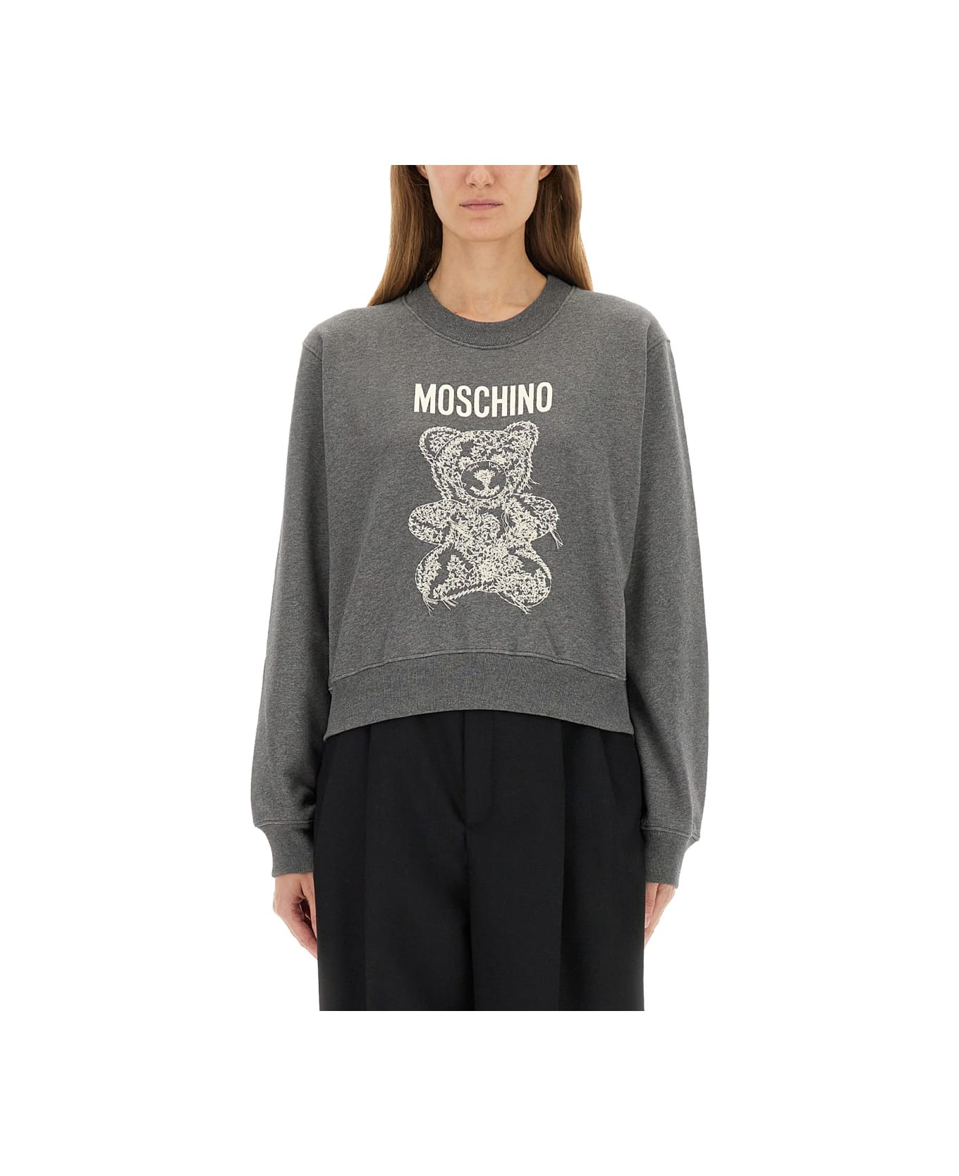 Moschino Teddy Sweatshirt - GREY