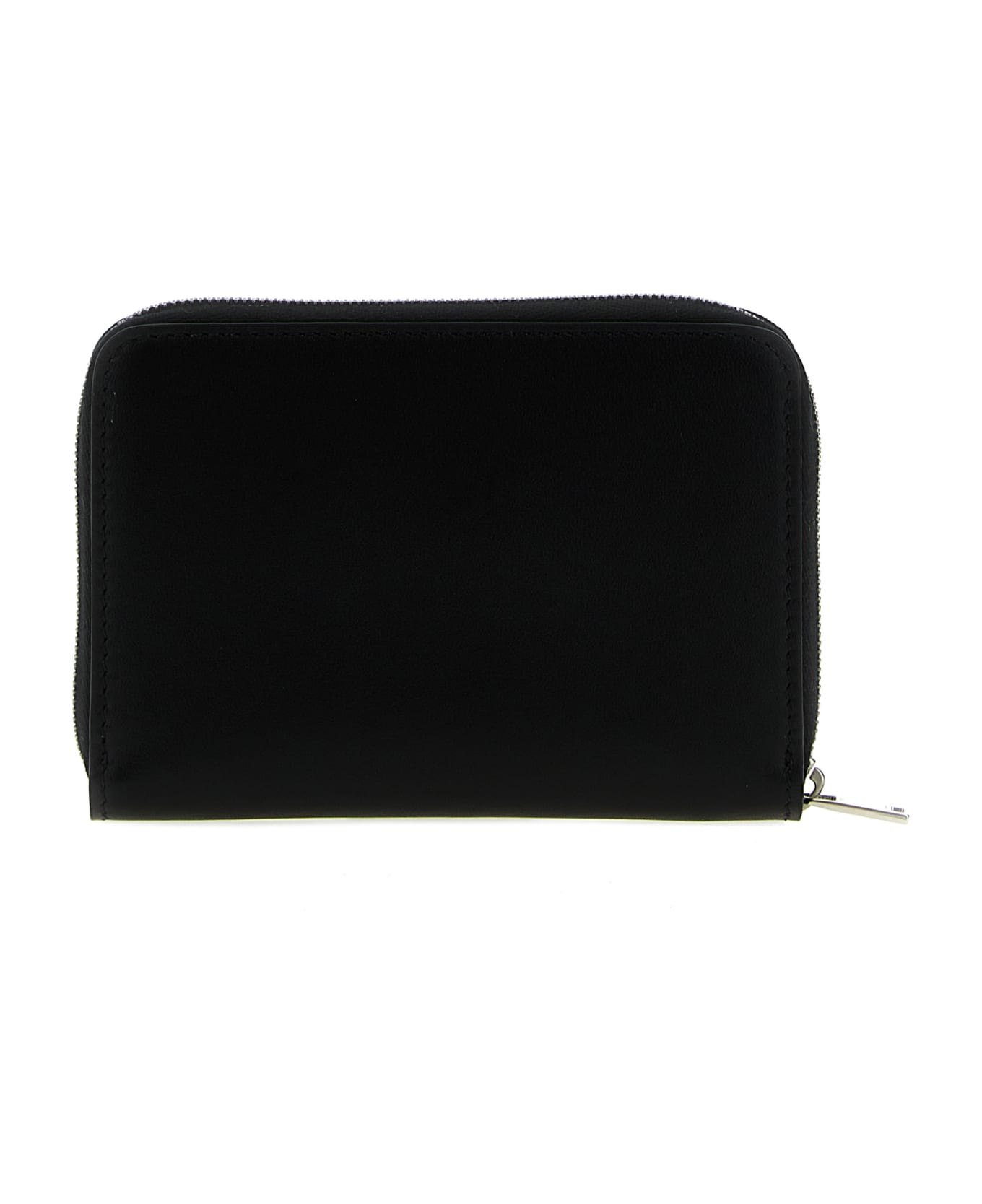 Jil Sander Zip Leather Wallet - Black  