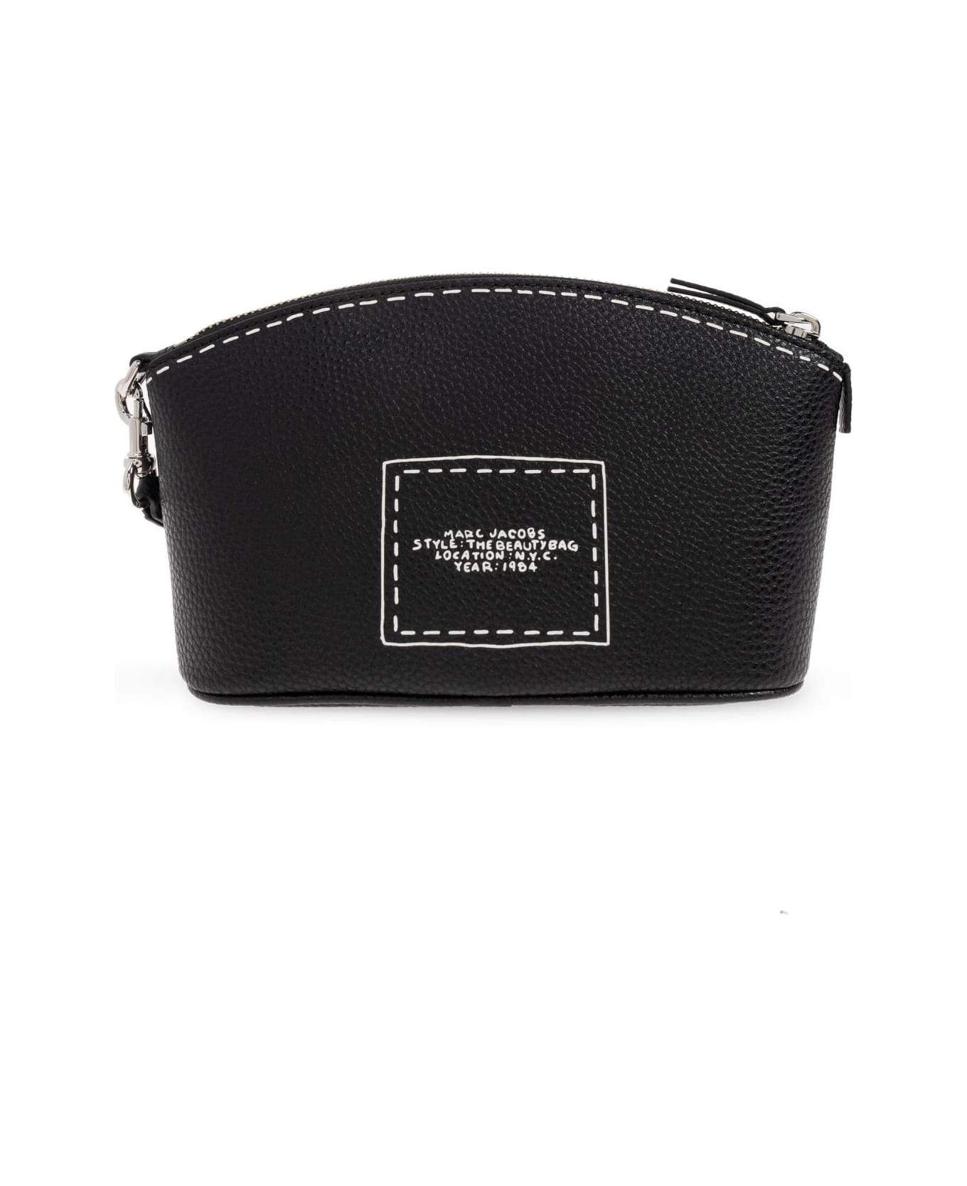Marc Jacobs Cosmetic Bag With Logo - Nero