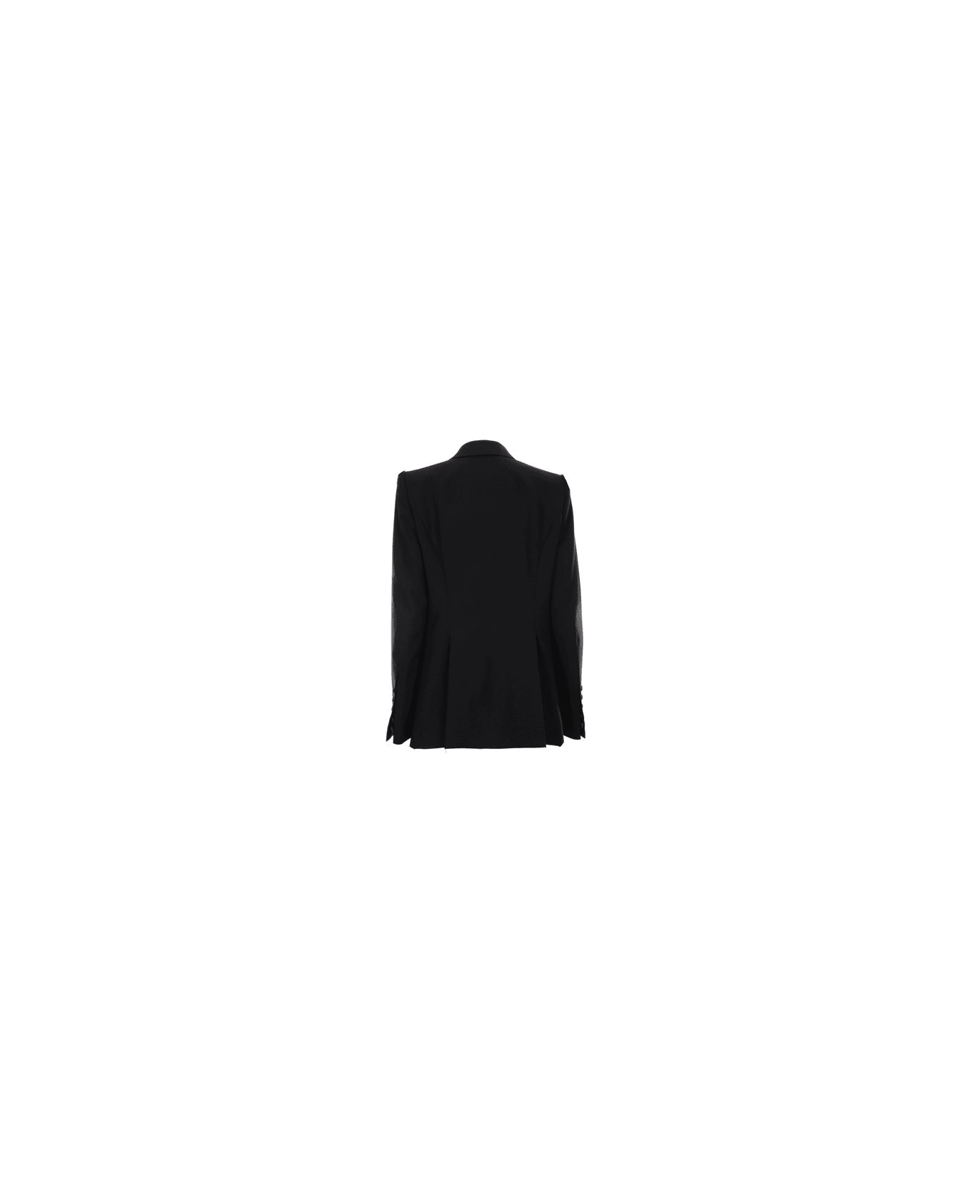 Rick Owens Double-breasted Jacket - Nero