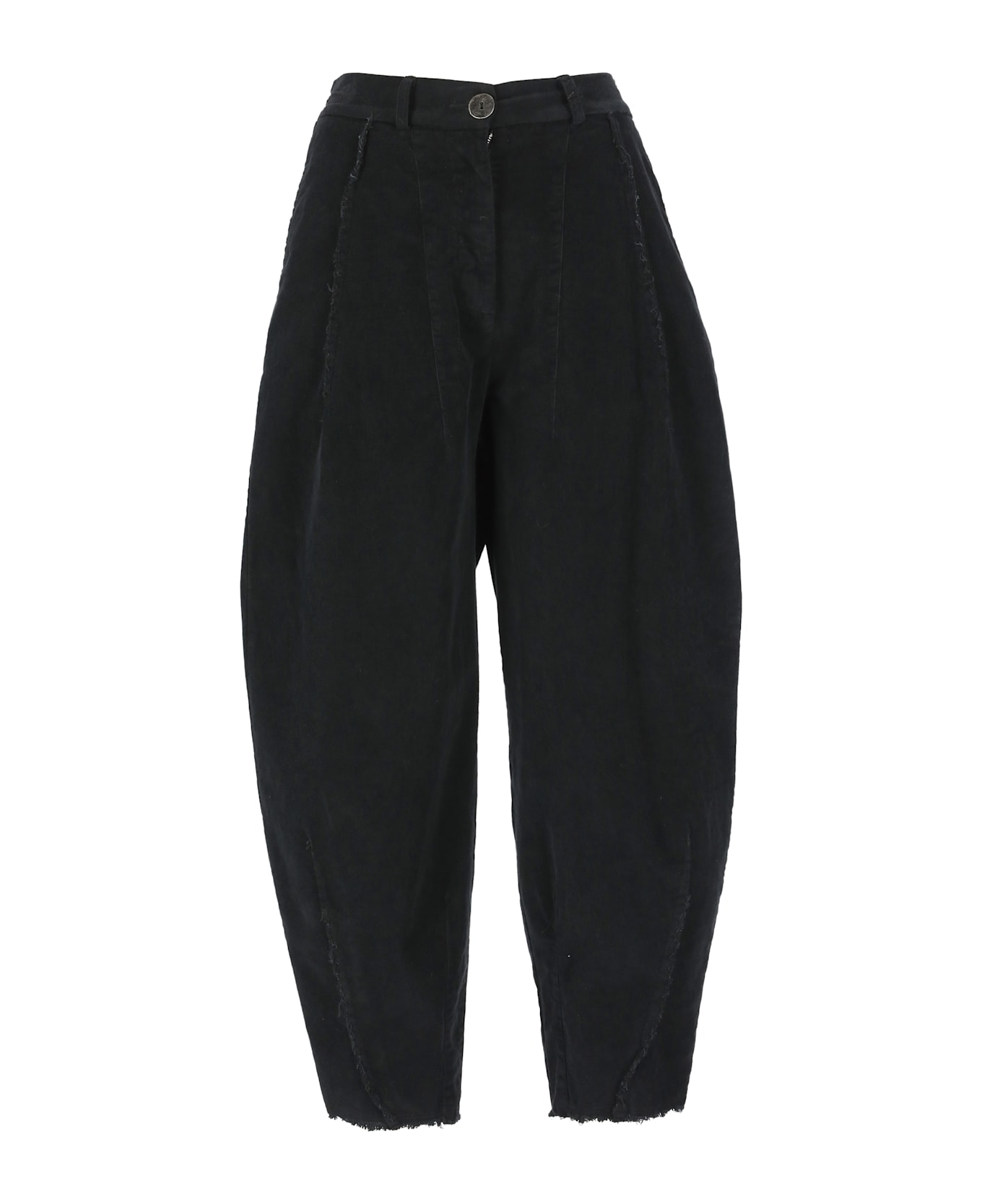 Sanctamuerte Cotton Pants - Black