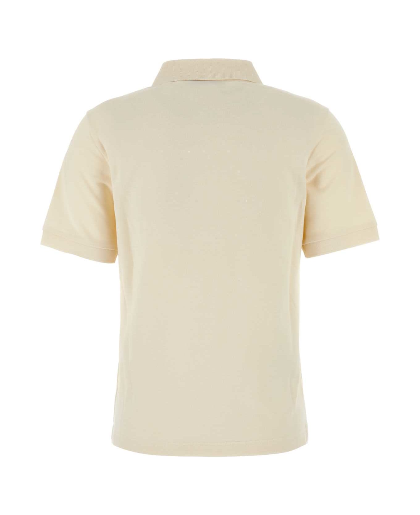 Prada Cream Piquet Polo Shirt - VANIGLIA ポロシャツ