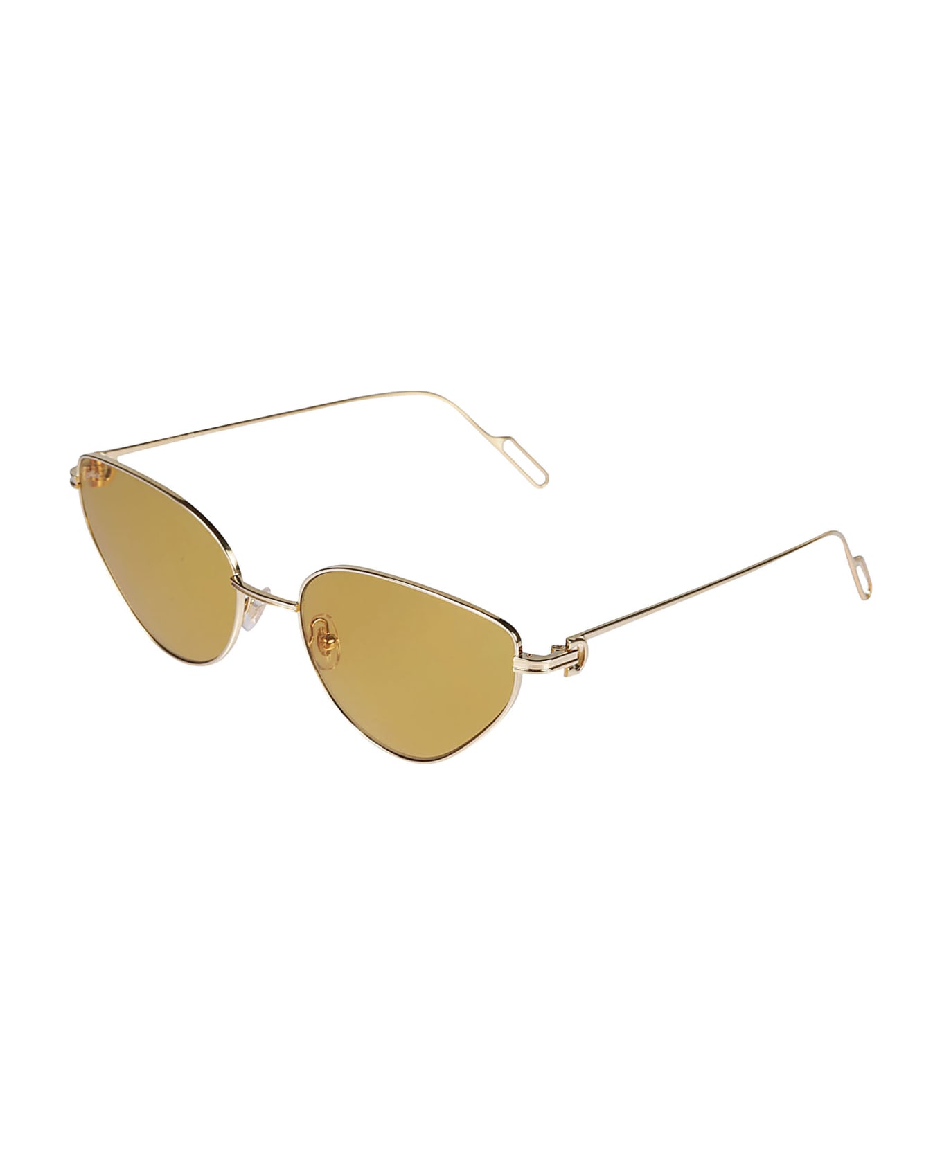 Cartier Eyewear Premiere De Cartier Sunglasses - Gold