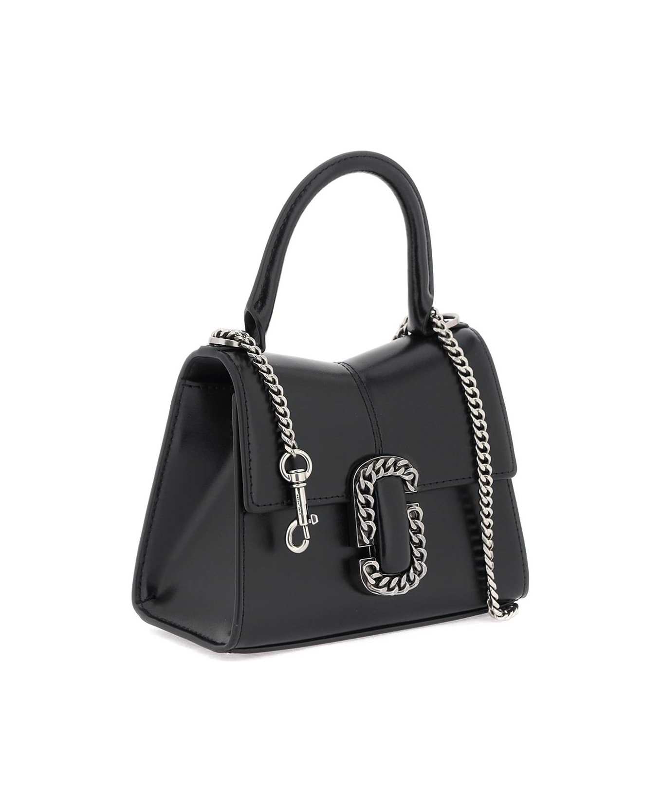 Marc Jacobs The Mini Tote Handbag - BLACK SILVER (Black) トートバッグ