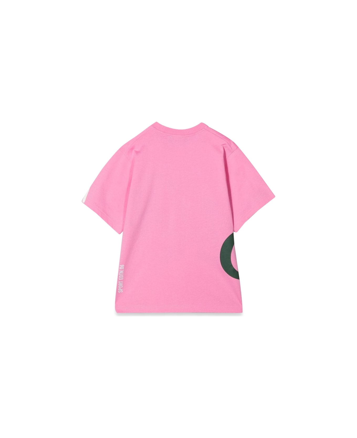 Dsquared2 T-shirt Allover Writing - PINK