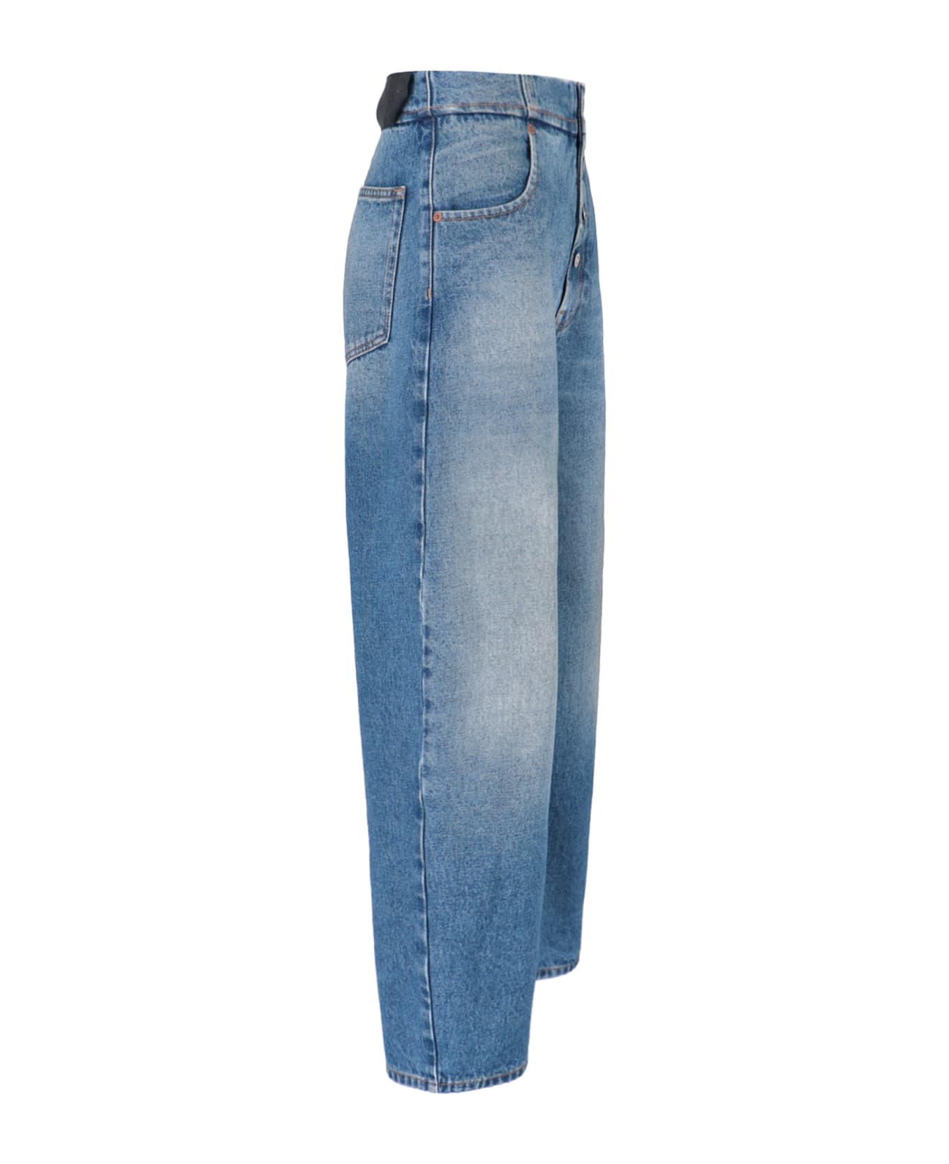 MM6 Maison Margiela Cropped Jeans - Blue デニム