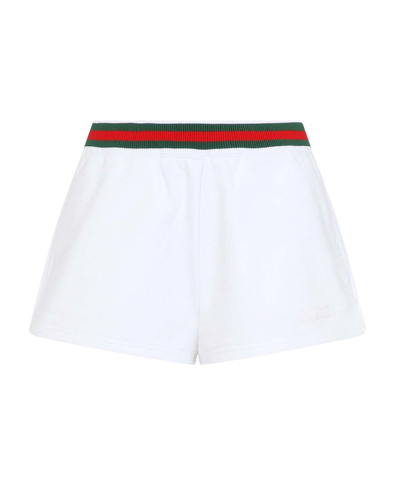 Gucci Jersey Shorts - White Mix