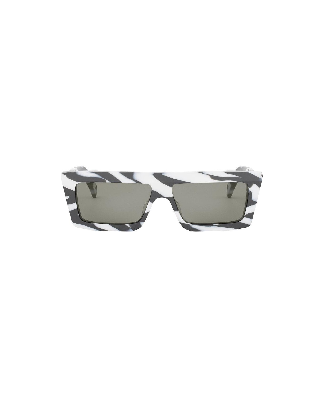 Celine Rectangular Frame Sunglasses - 04a