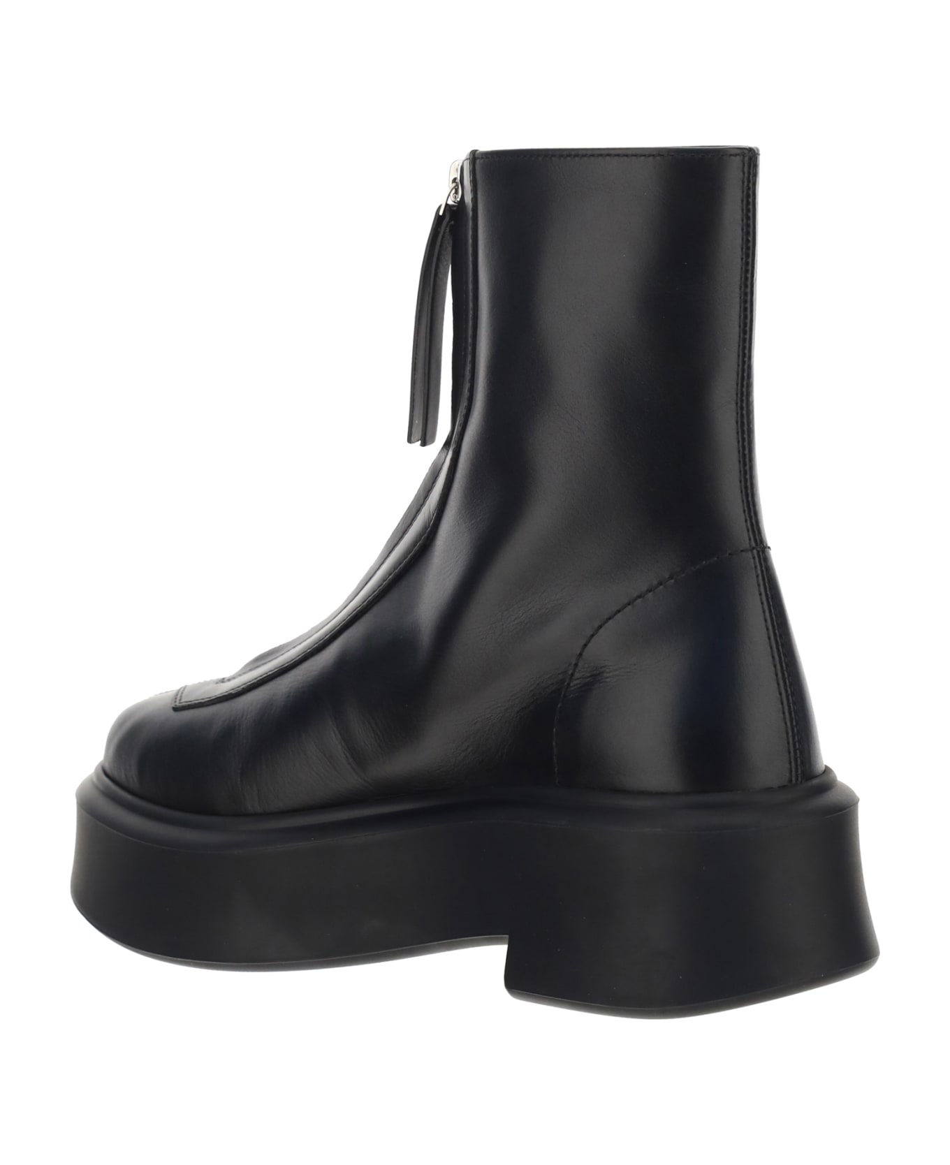 The Row Ankle Boots - Black